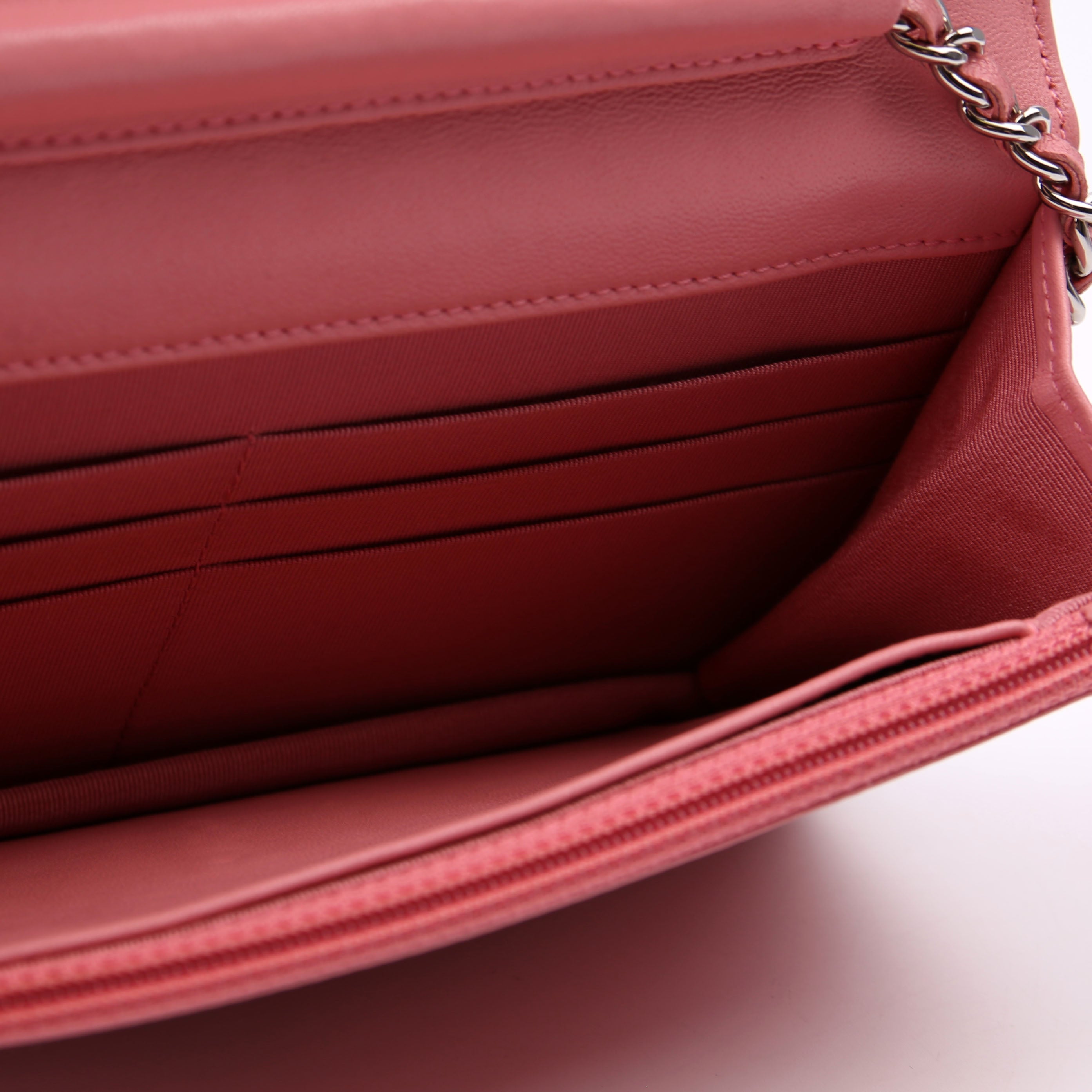 Chanel WOC Classic Lambskin Pink