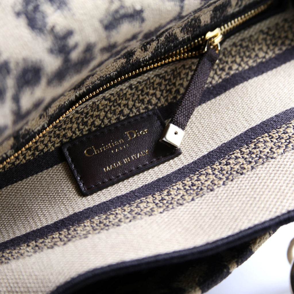 Christian Dior Lady D-Lite Medium Mizza Embroidered