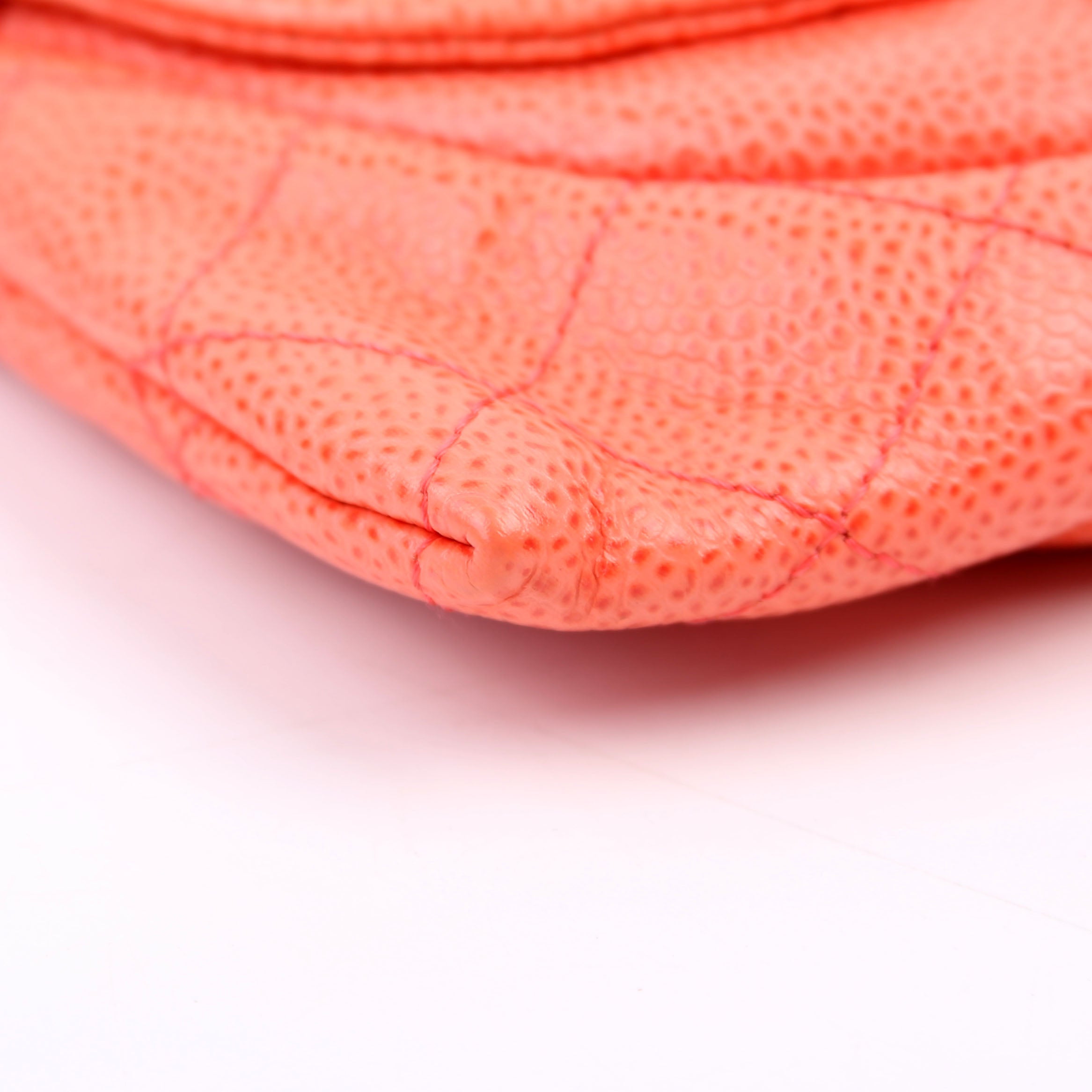 Chanel Wallet On Chain Half Moon Caviar Orange