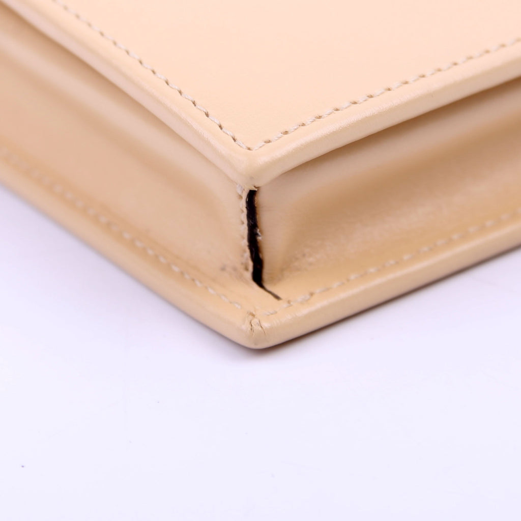 Gucci 621892 Horsebit 1955 Wallet With Chain Tan