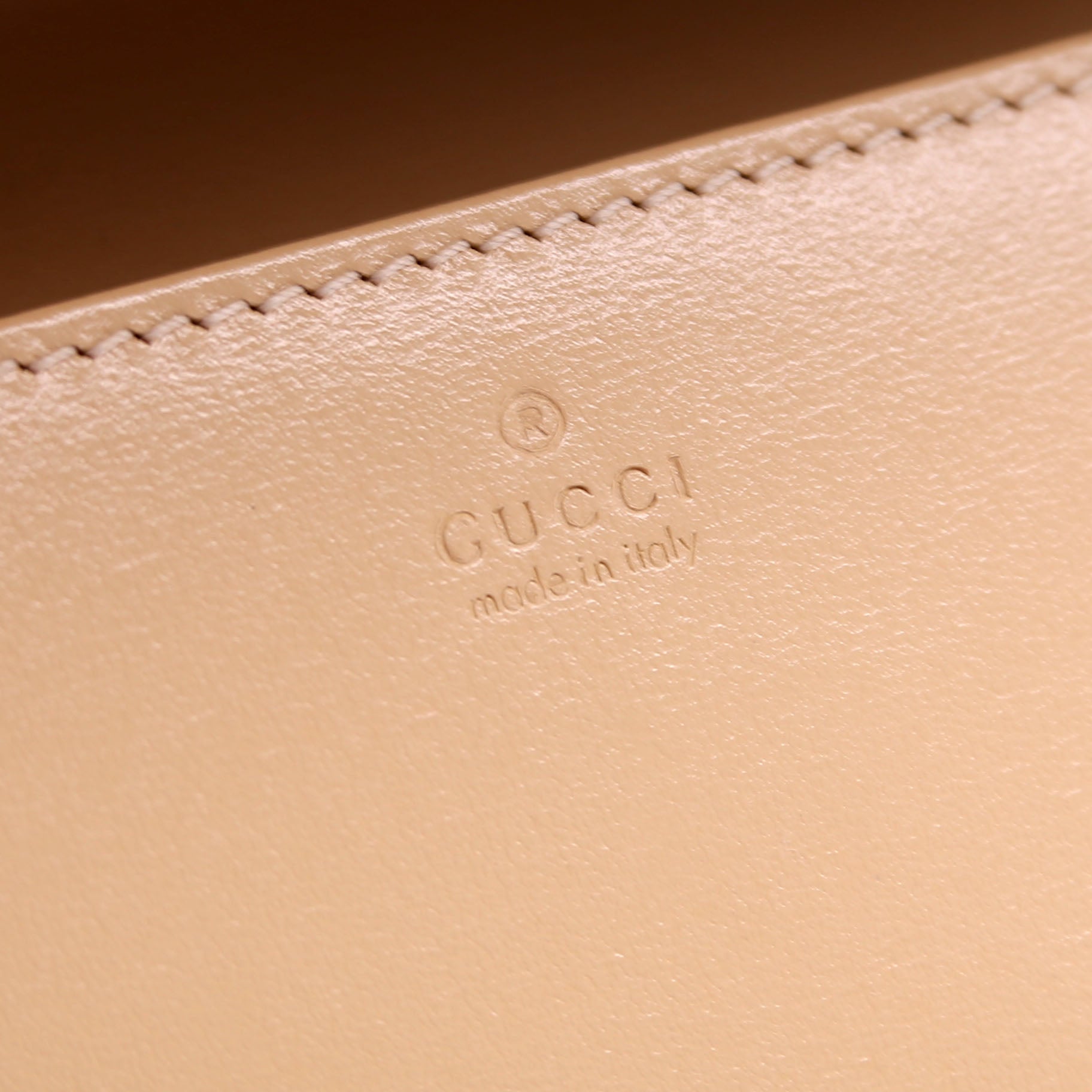 Gucci 621892 Horsebit 1955 Wallet With Chain Tan