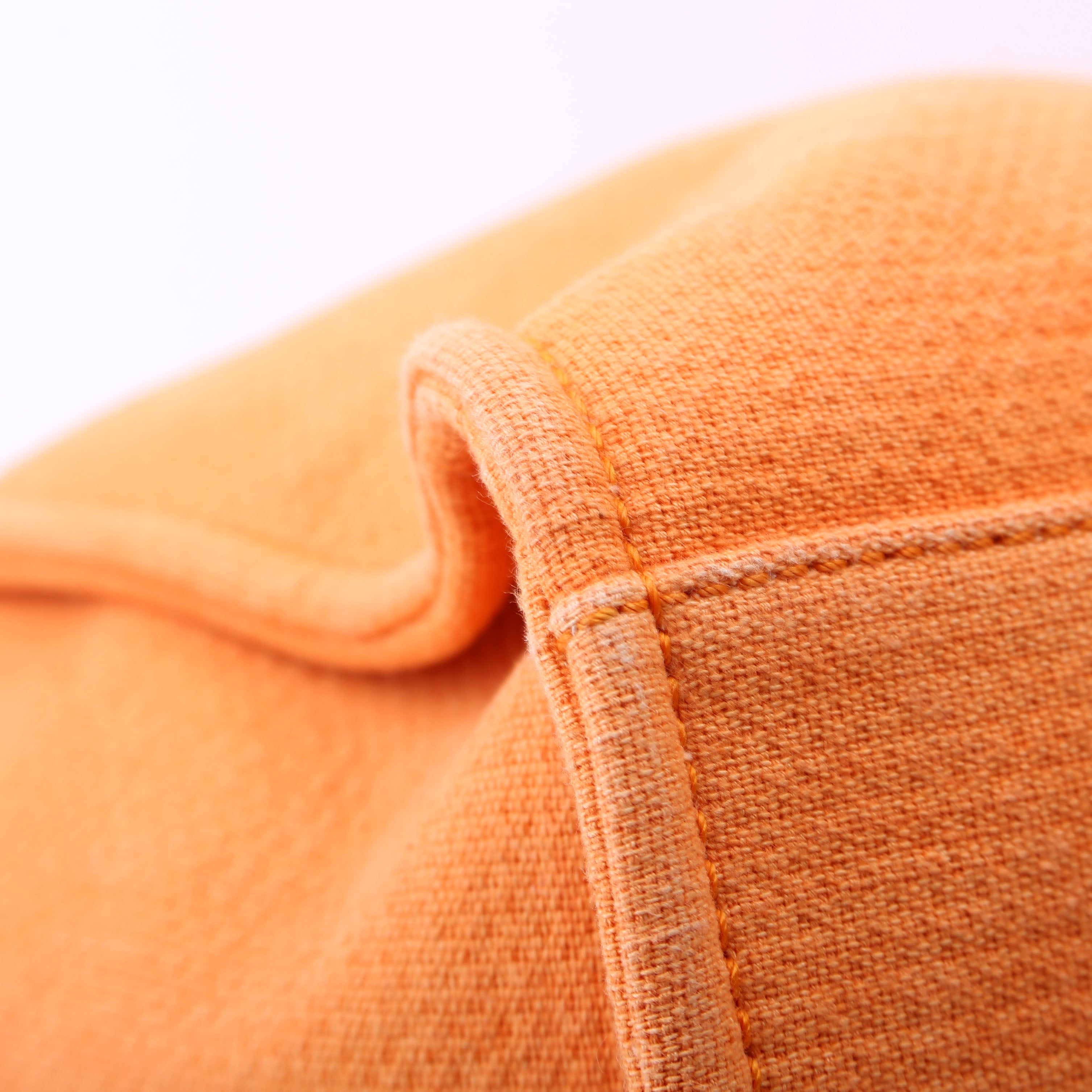 Chanel Deauville Medium Mixed Fibers 20M Orange