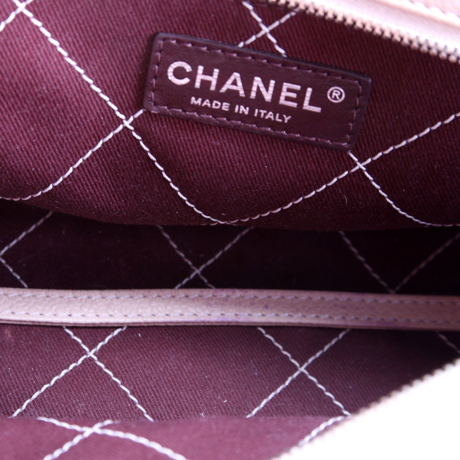 Chanel Deauville Bowling Bag Small Caviar Pink