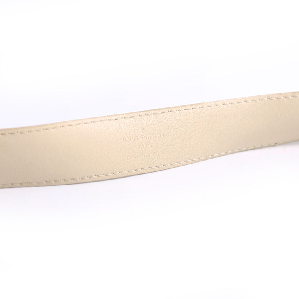 Louis Vuitton Initiales 25MM Damier Azur Belt Size 80/32
