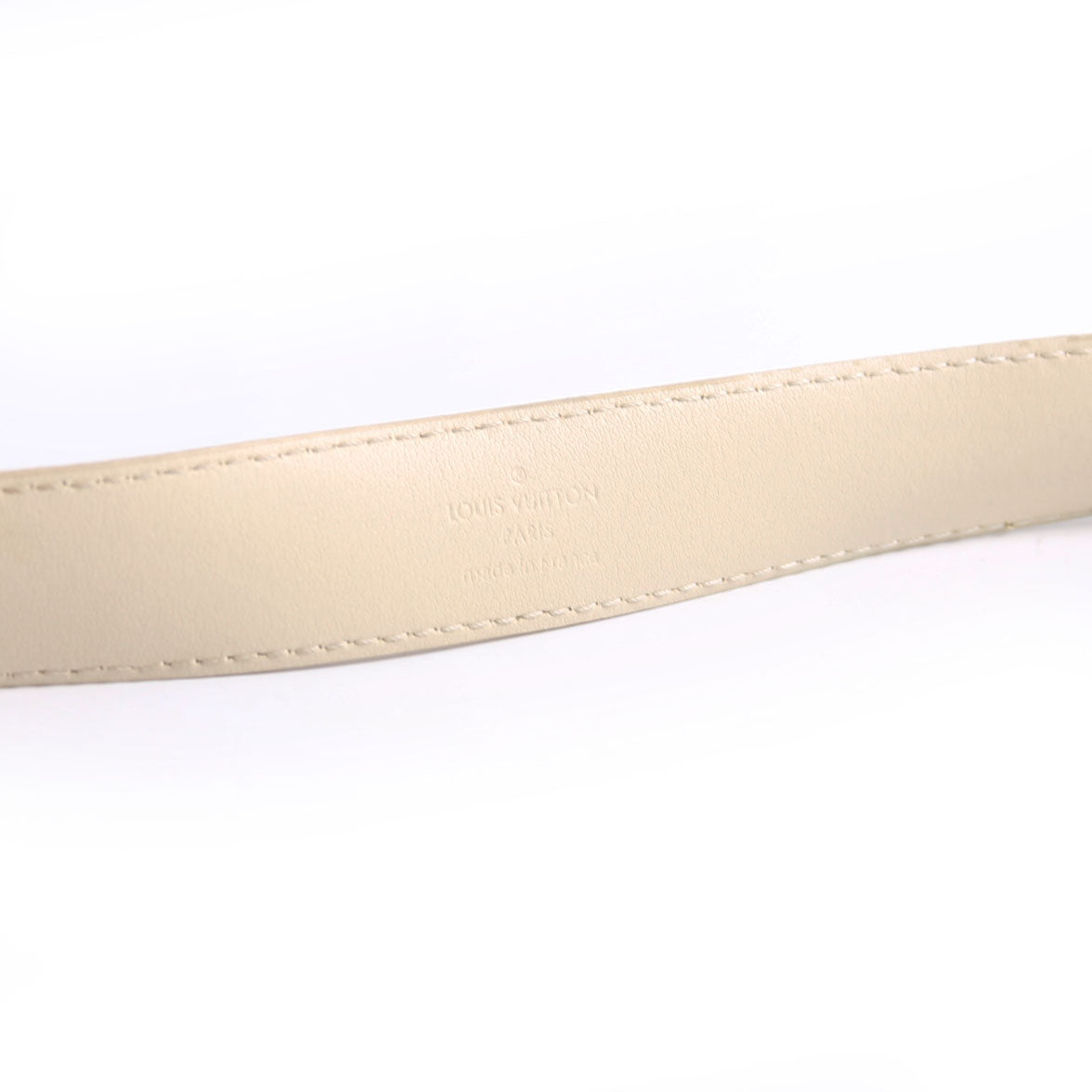Louis Vuitton Initiales 25MM Damier Azur Belt Size 80/32