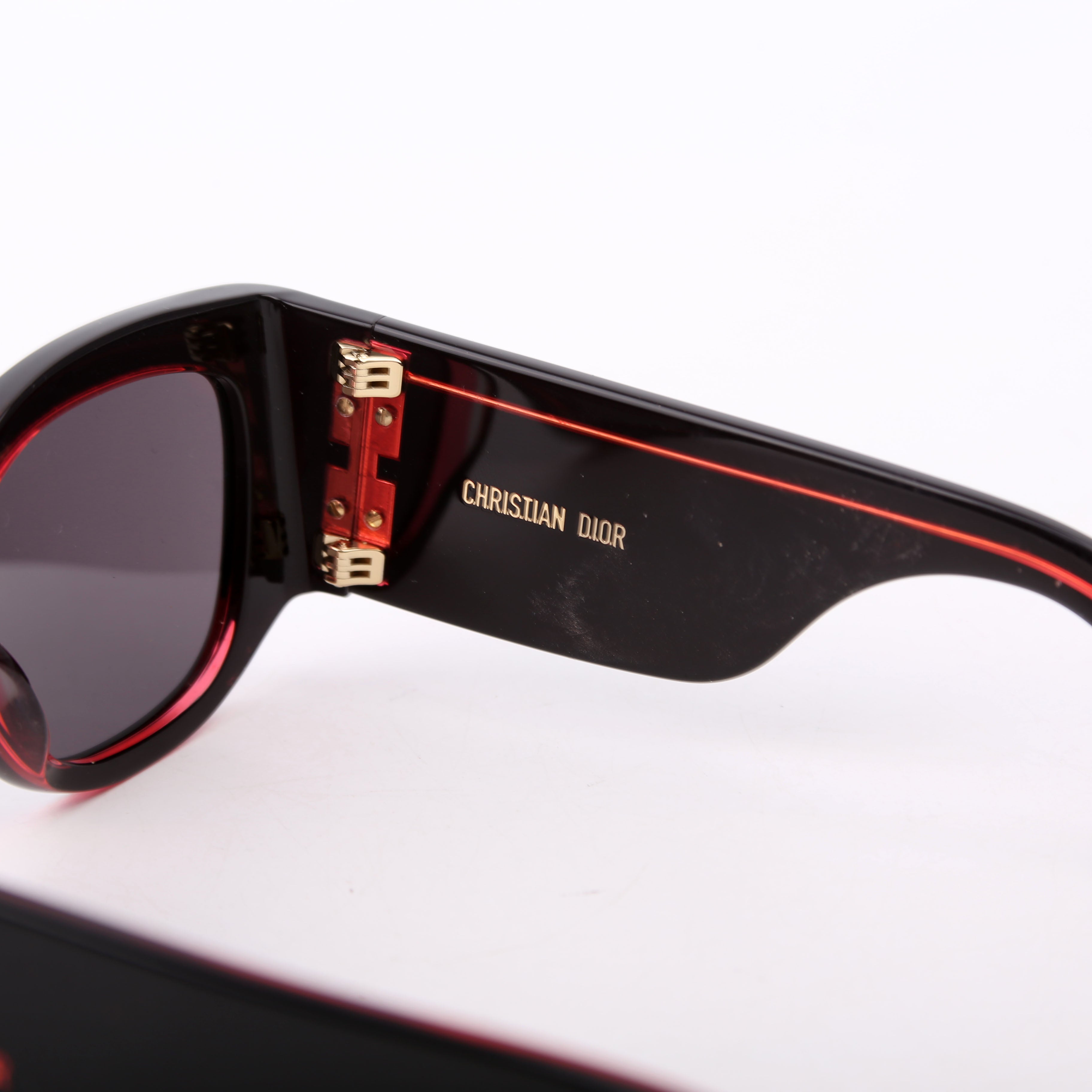 Christian Dior Diornuit S1L Sunglasses Black/Red