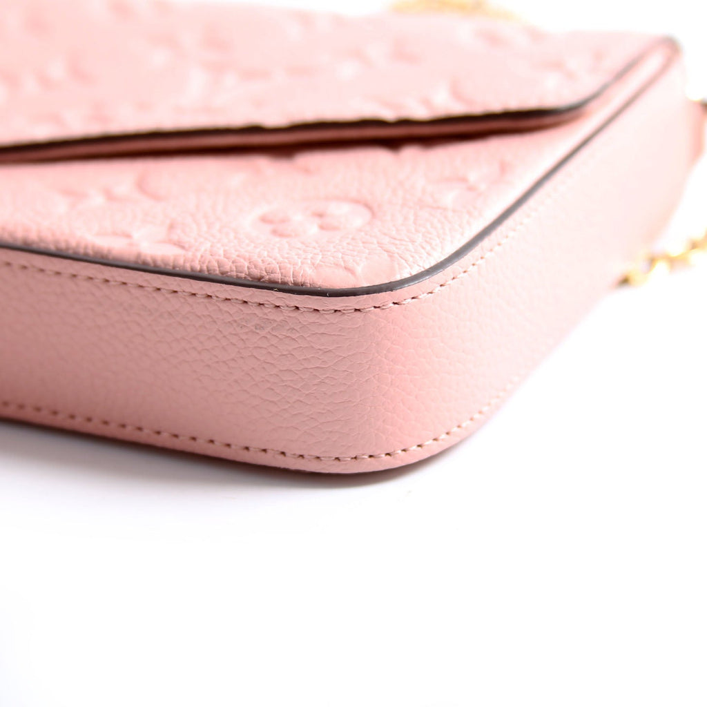 Louis Vuitton Pochette Felicie Empreinte Pink