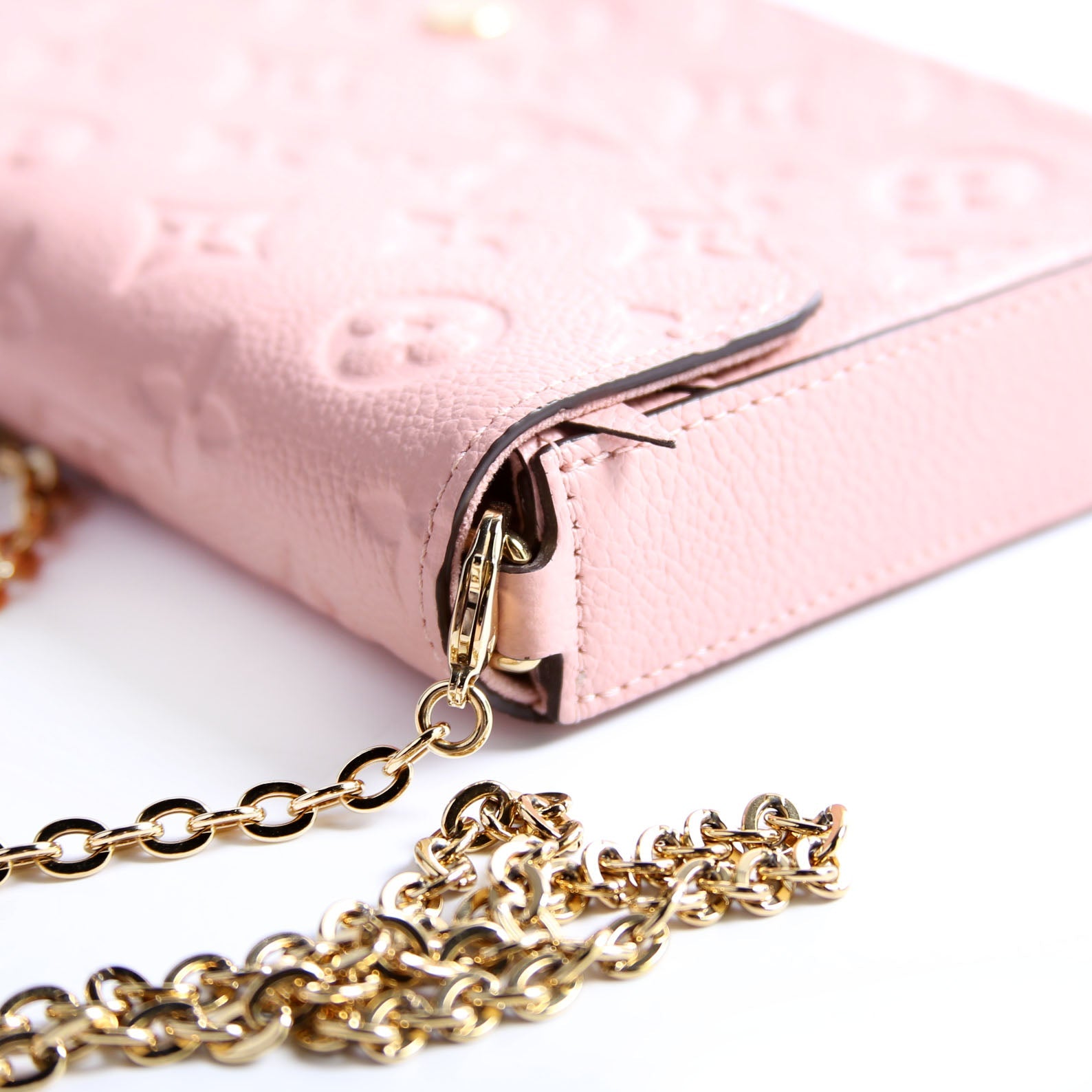 Louis Vuitton Pochette Felicie Empreinte Pink