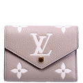Louis Vuitton Victorine Wallet Bicolor Empreinte Turtle Dove