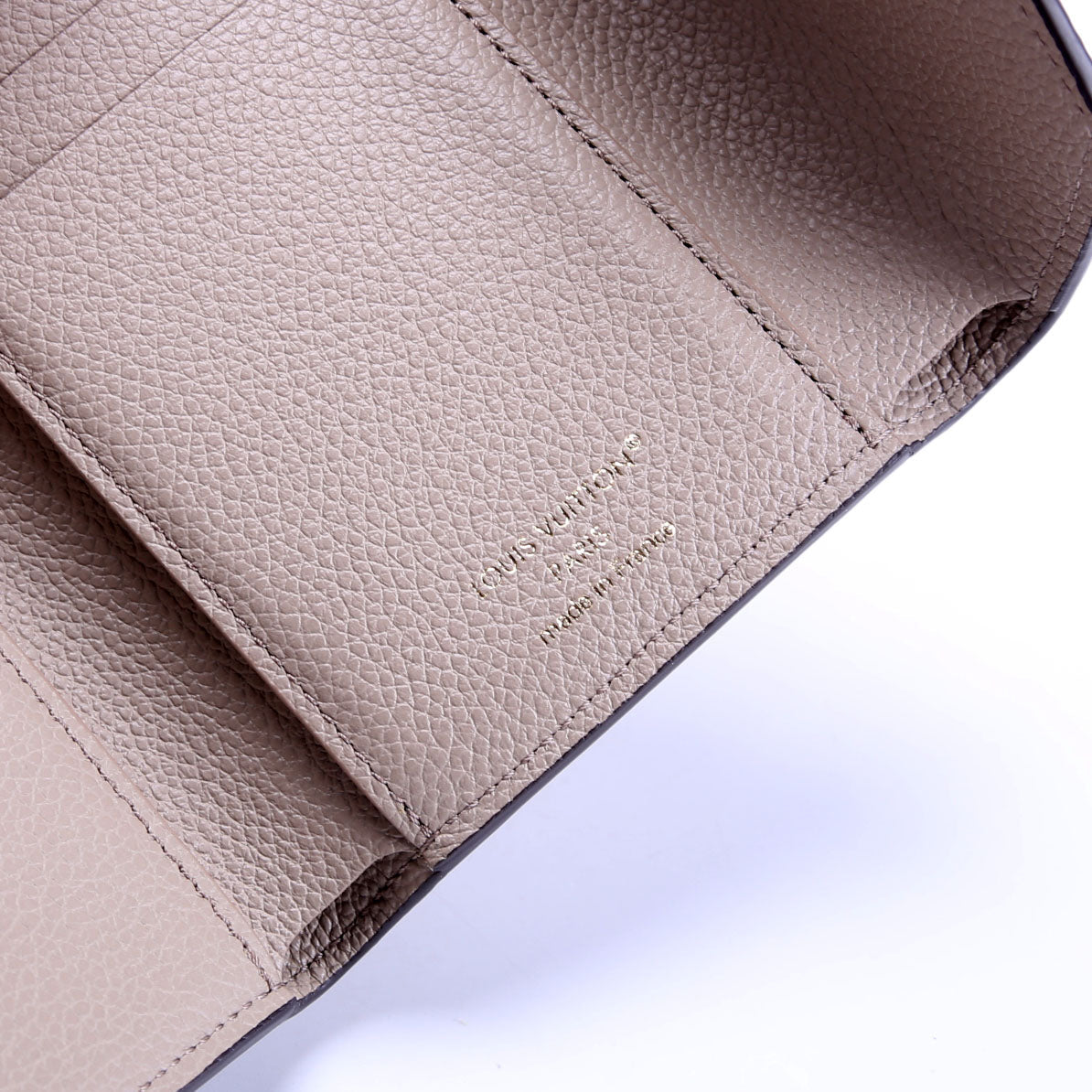 Louis Vuitton Victorine Wallet Bicolor Empreinte Turtle Dove