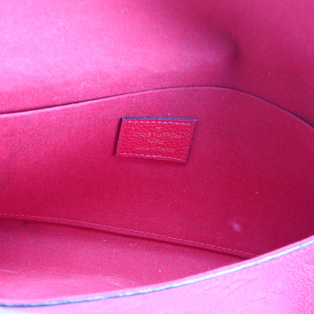 Louis Vuitton Pochette Felicie Empreinte Red