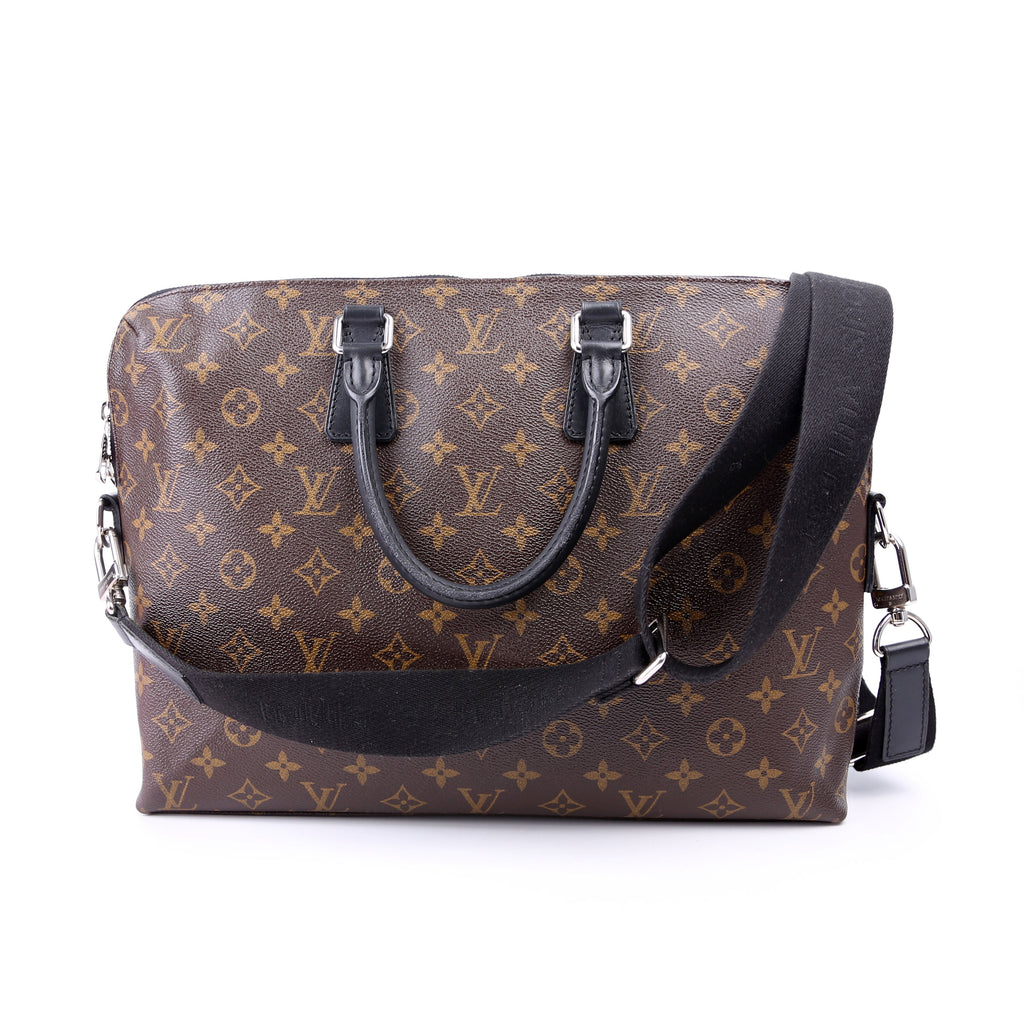 Louis Vuitton Porte Documents Jour Monogram Macassar