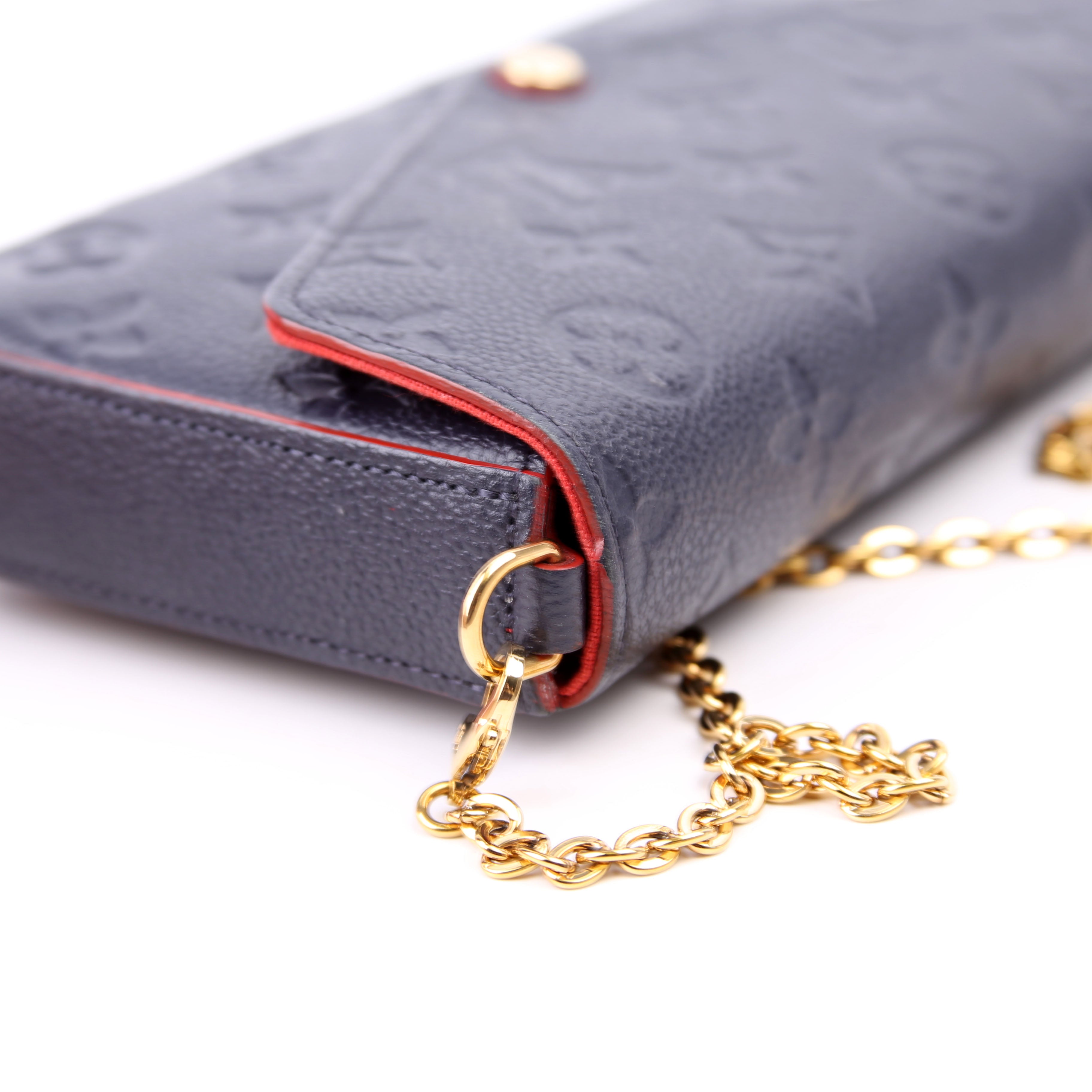 Louis Vuitton Pochette Felicie Empreinte Navy