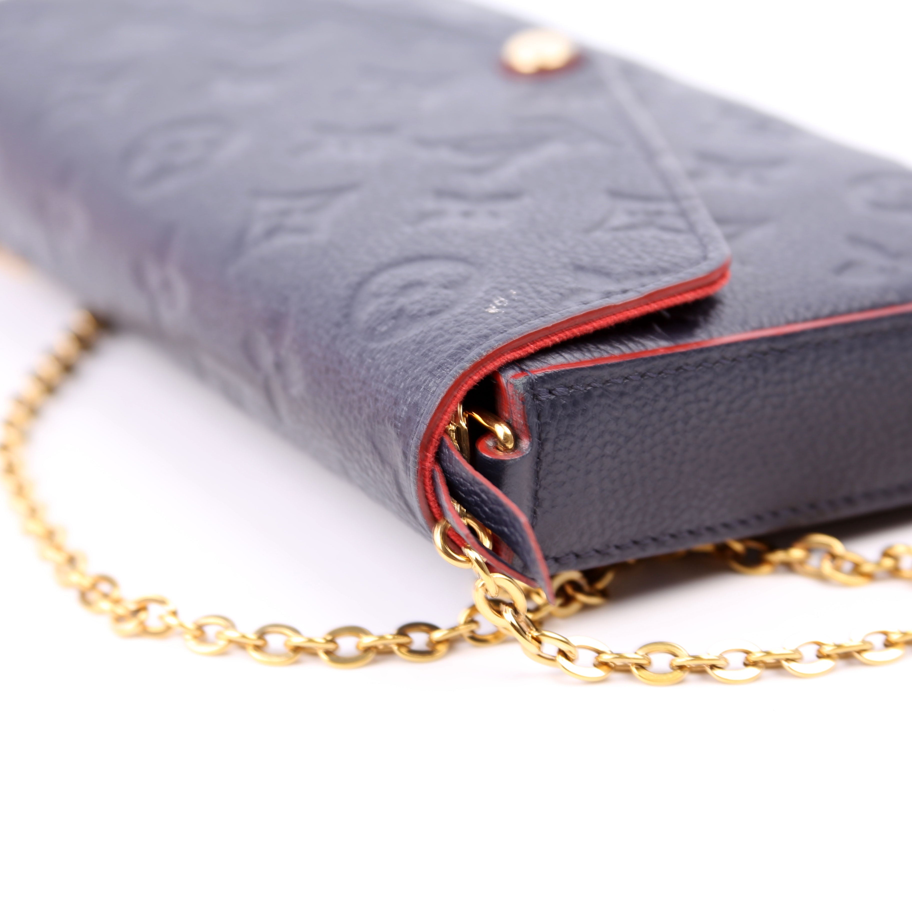 Louis Vuitton Pochette Felicie Empreinte Navy