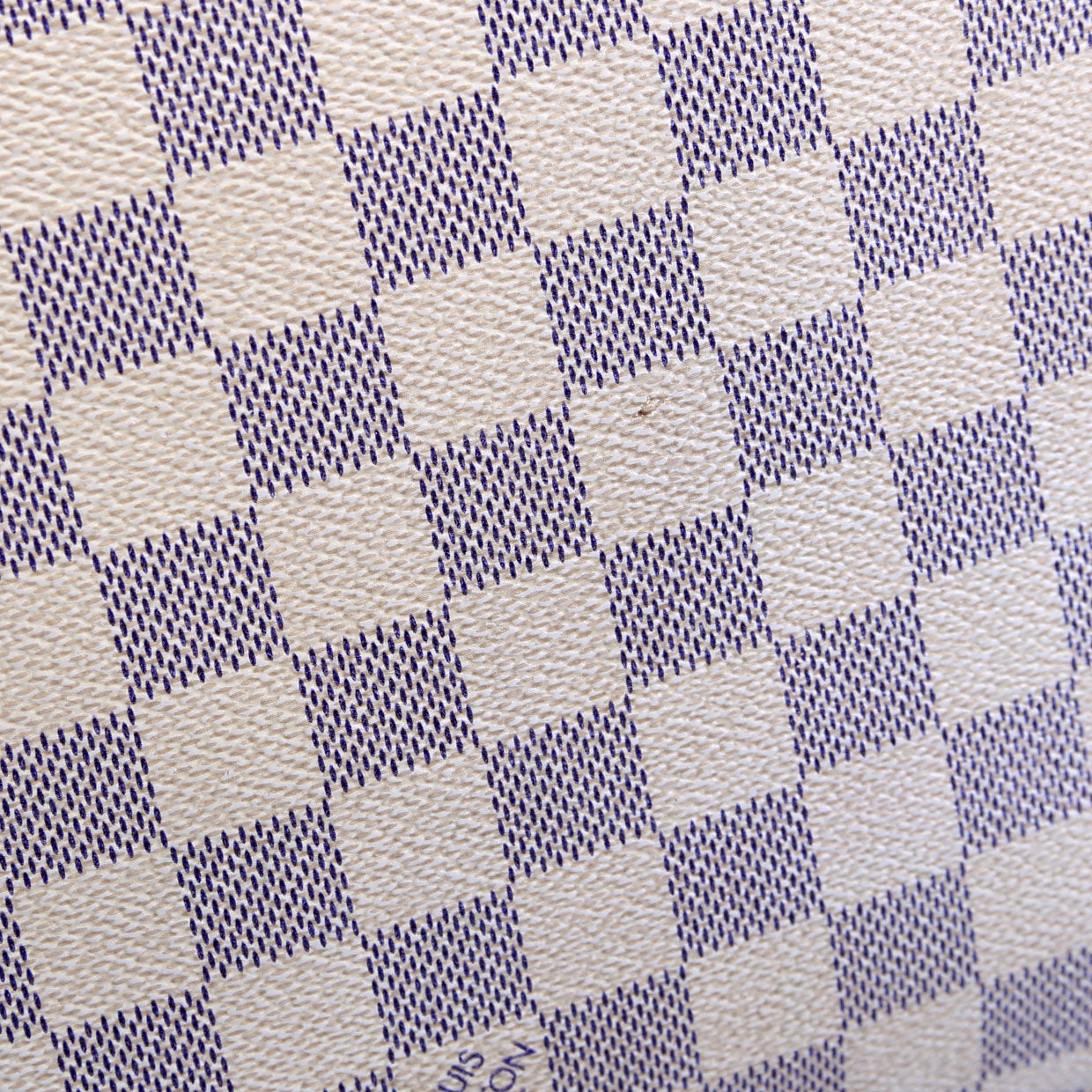 Louis Vuitton Neverfull With Wallet MM Damier Azur