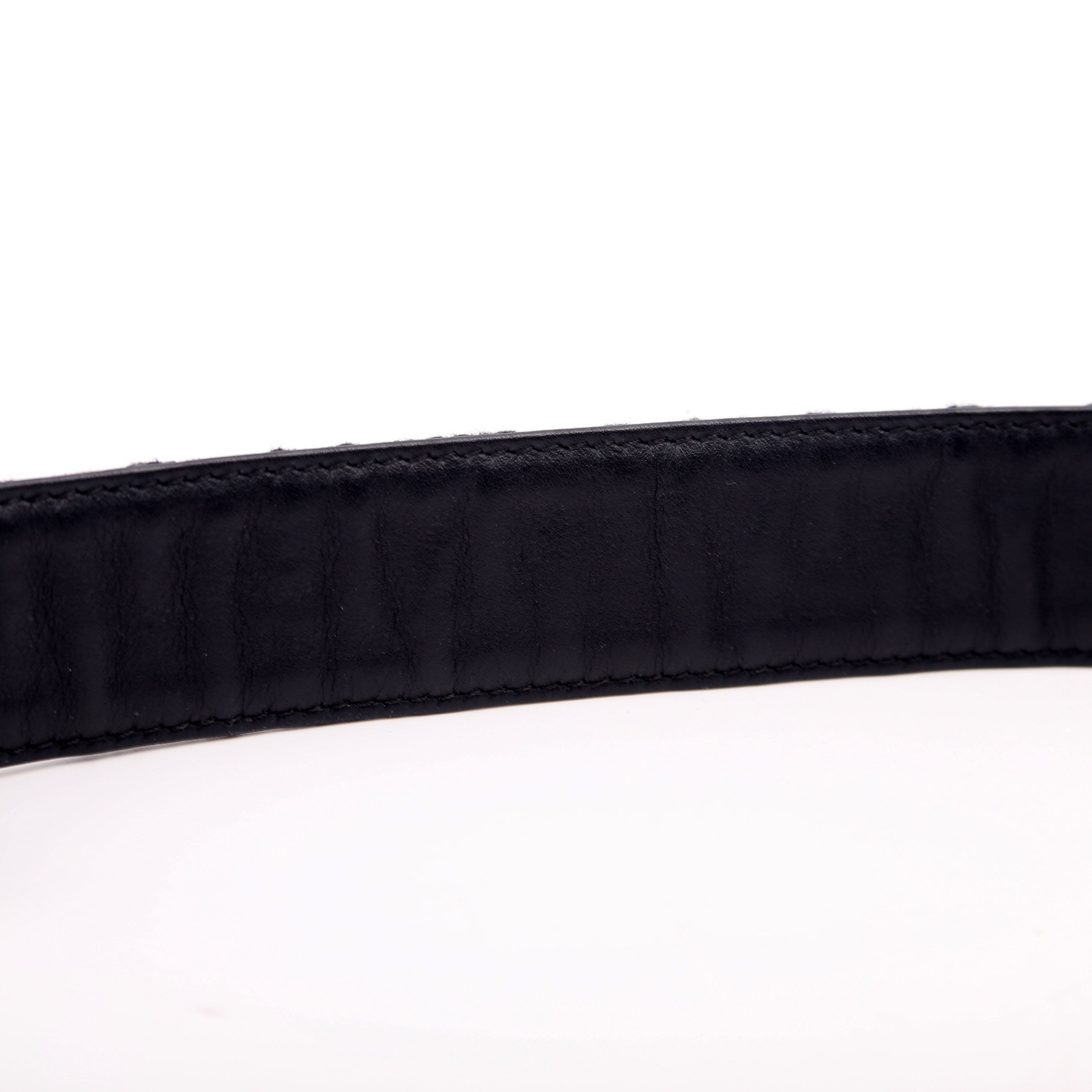 Christian Dior Oblique Diorquake Belt Size 75