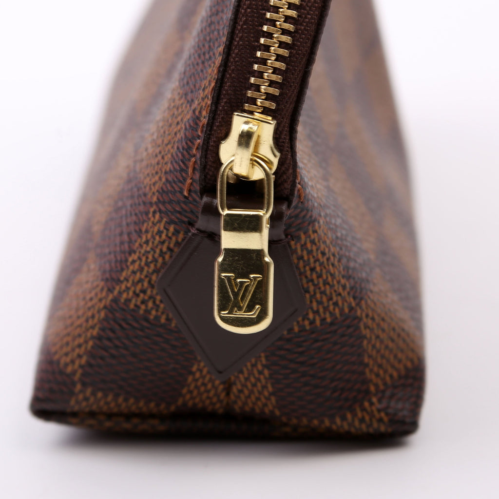 Louis Vuitton Cosmetic Pouch PM Damier Ebene