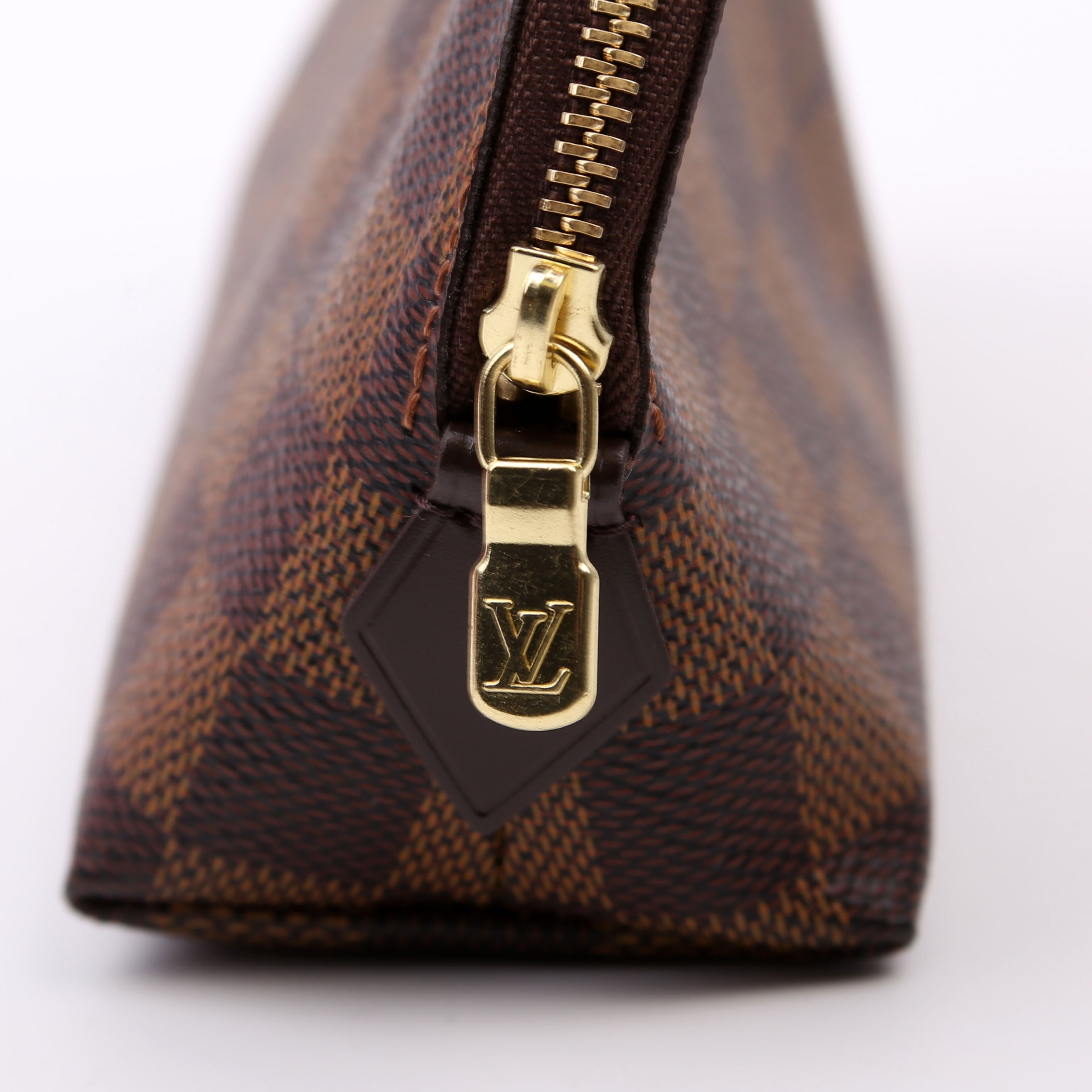 Louis Vuitton Cosmetic Pouch PM Damier Ebene