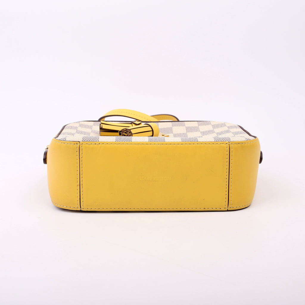 Louis Vuitton Saintonge Damier Azur Yellow