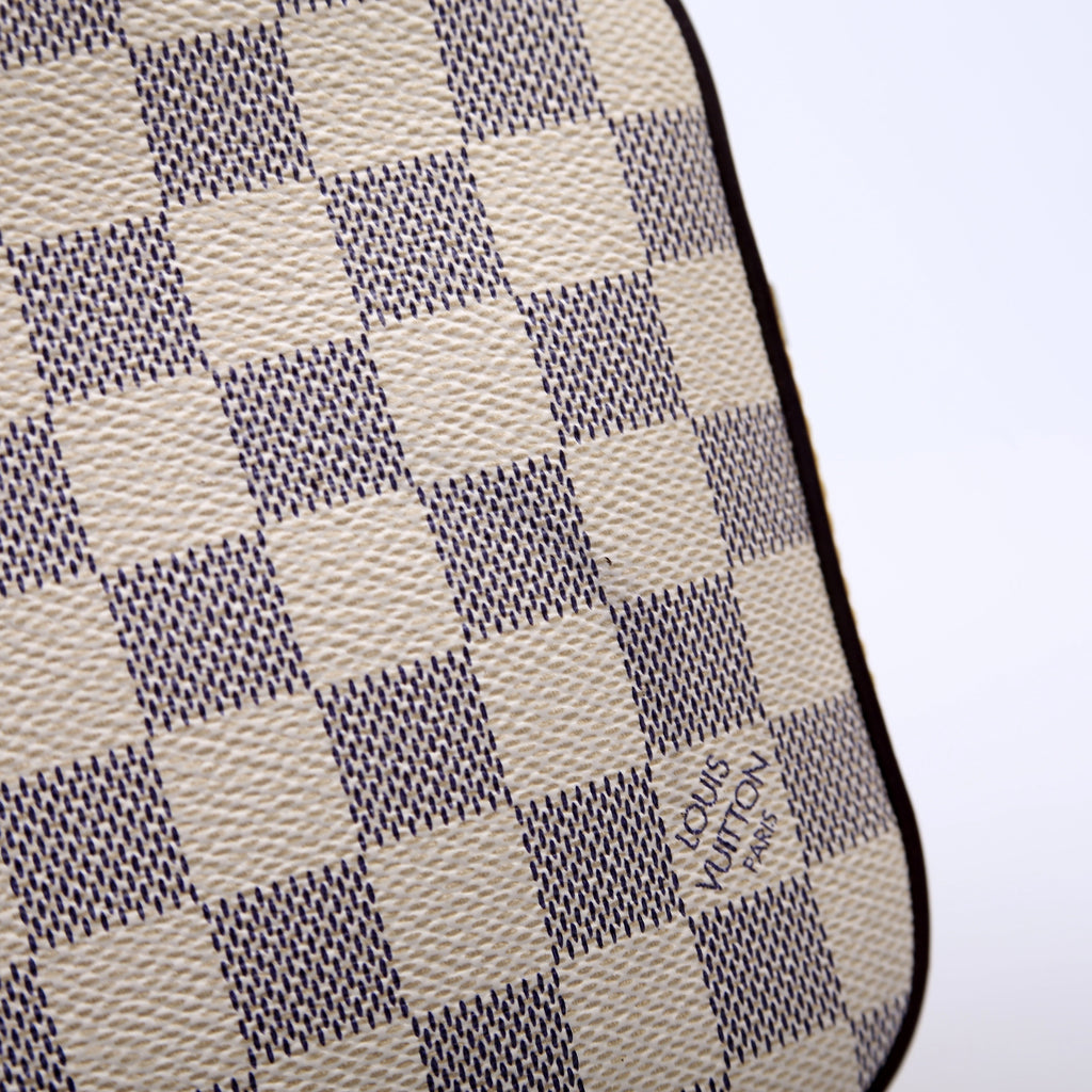 Louis Vuitton Saintonge Damier Azur Yellow