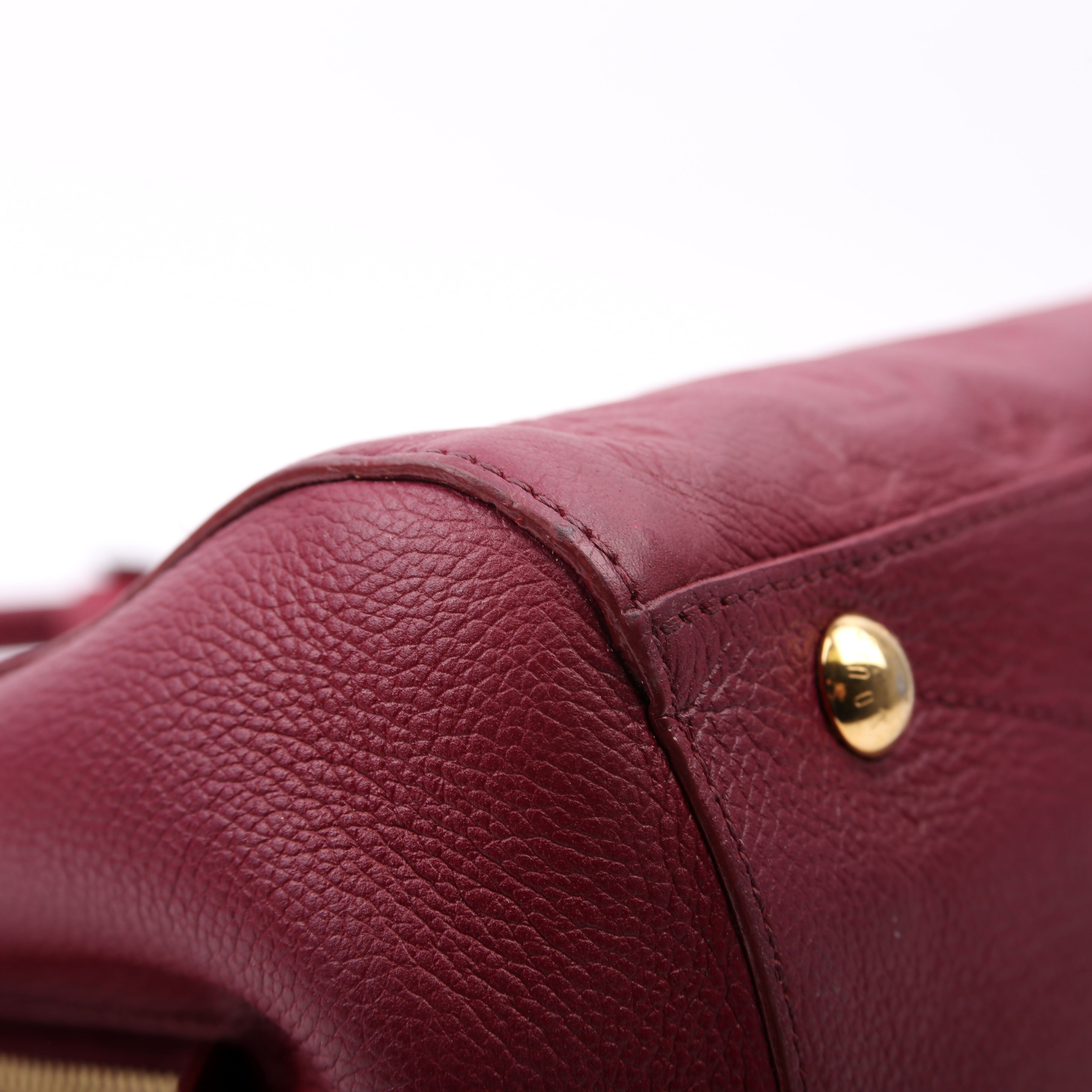 Louis Vuitton Montaigne MM Empreinte Berry