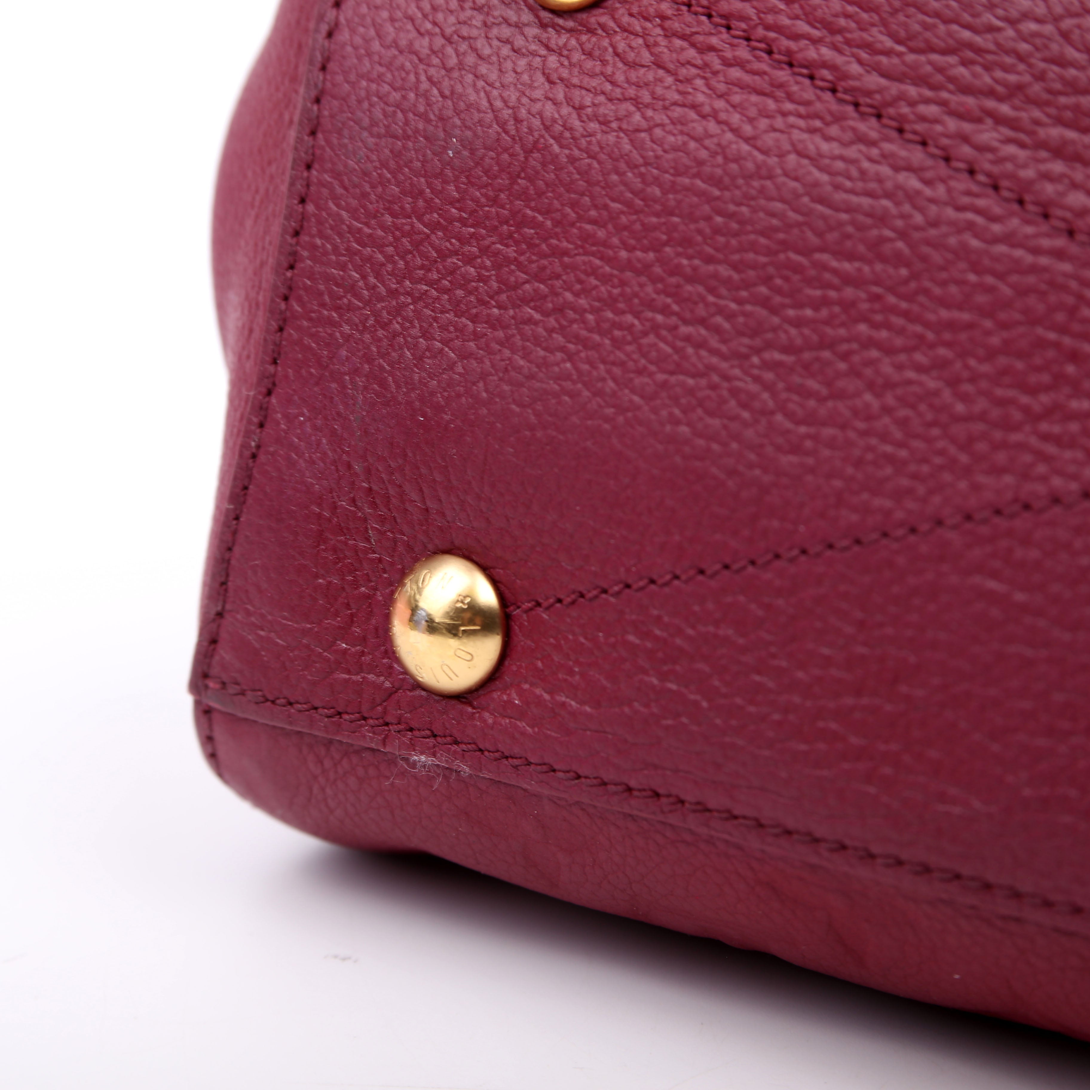 Louis Vuitton Montaigne MM Empreinte Berry