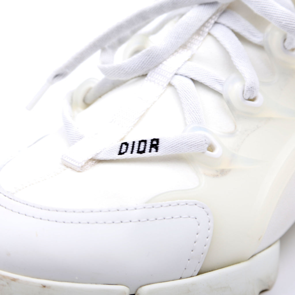 Christian Dior D-Connect Sneakers Size 37.5 White