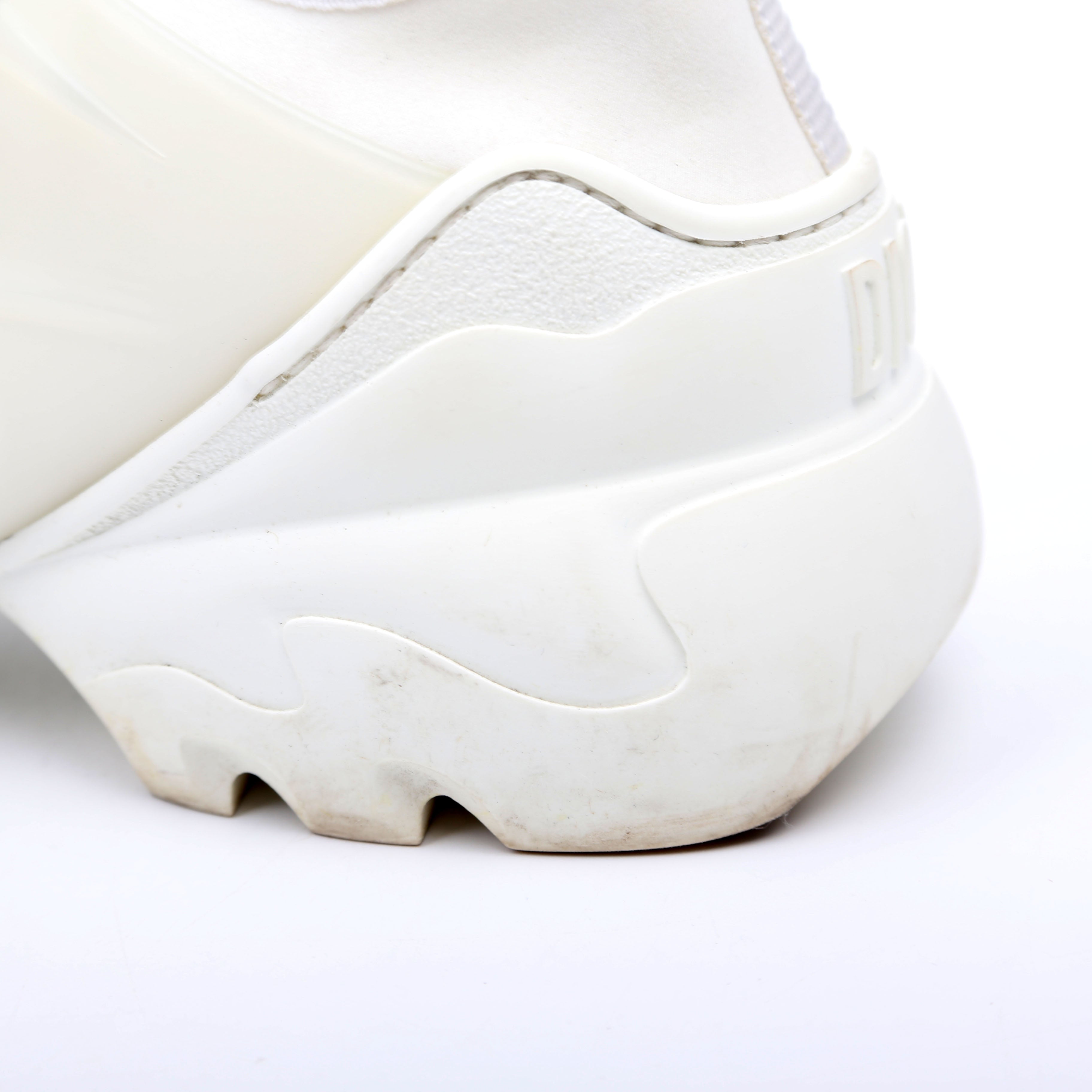 Christian Dior D-Connect Sneakers Size 37.5 White