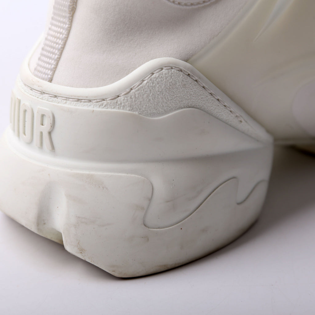 Christian Dior D-Connect Sneakers Size 37.5 White