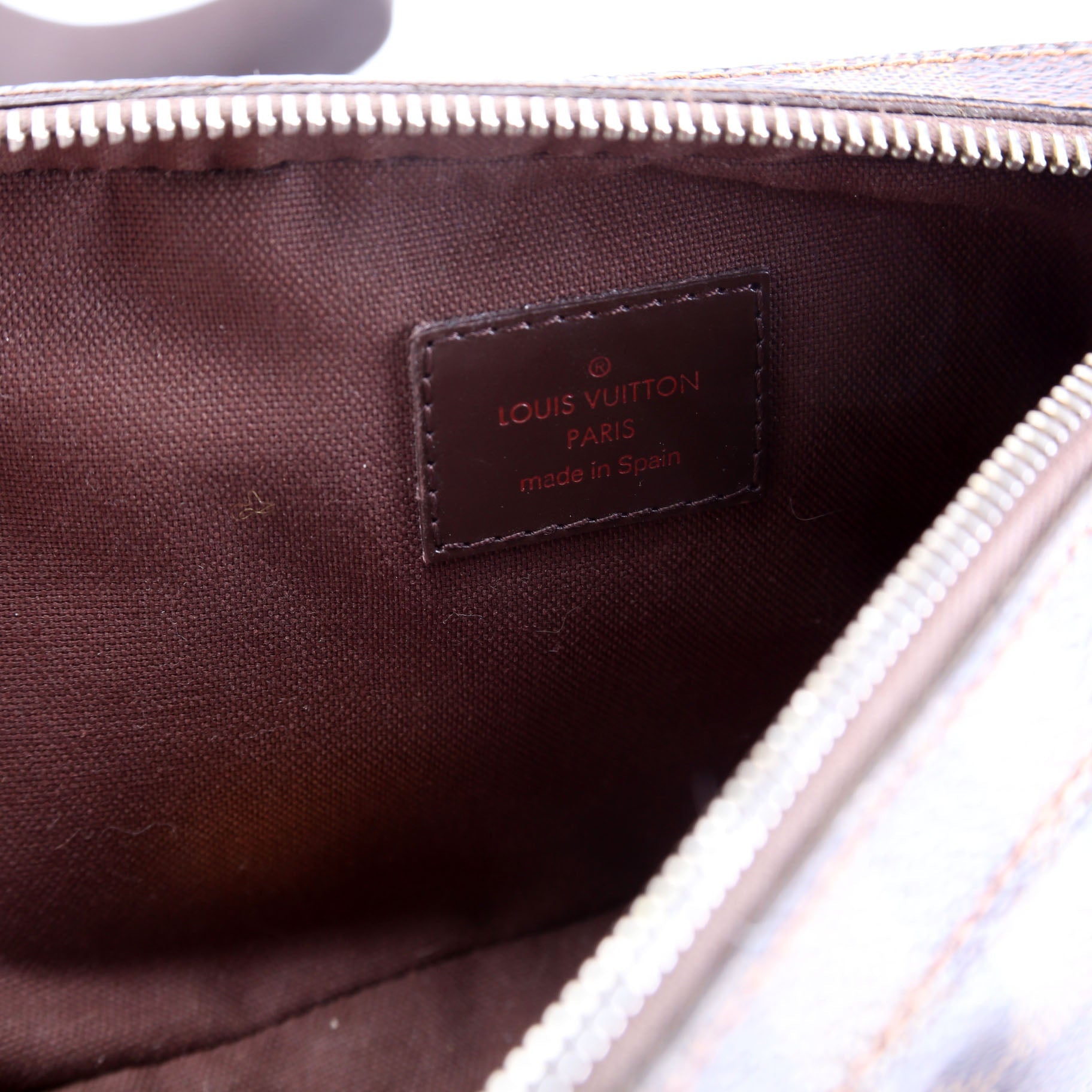 Louis Vuitton Geronimos Damier Ebene Brown