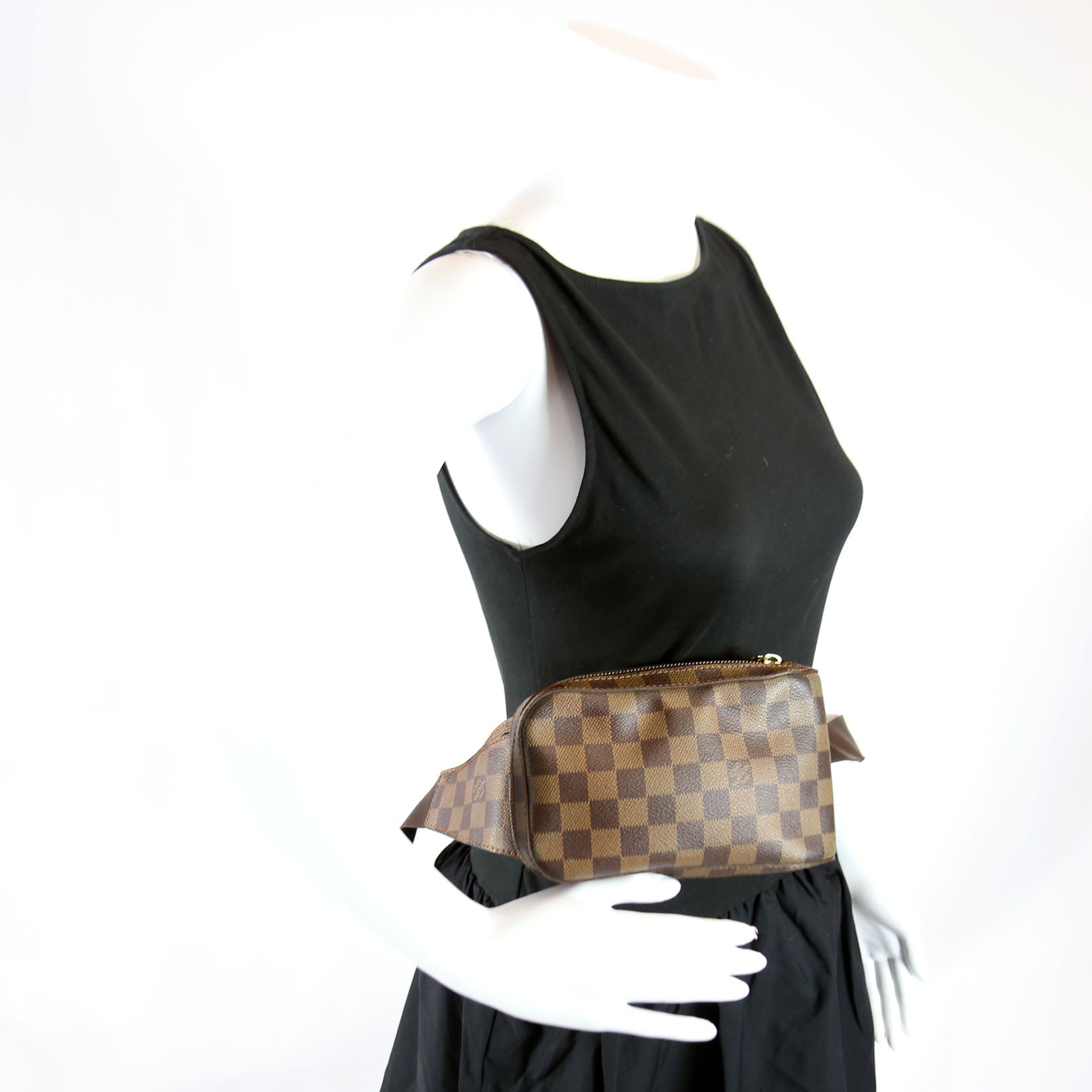 Louis Vuitton Geronimos Damier Ebene Brown