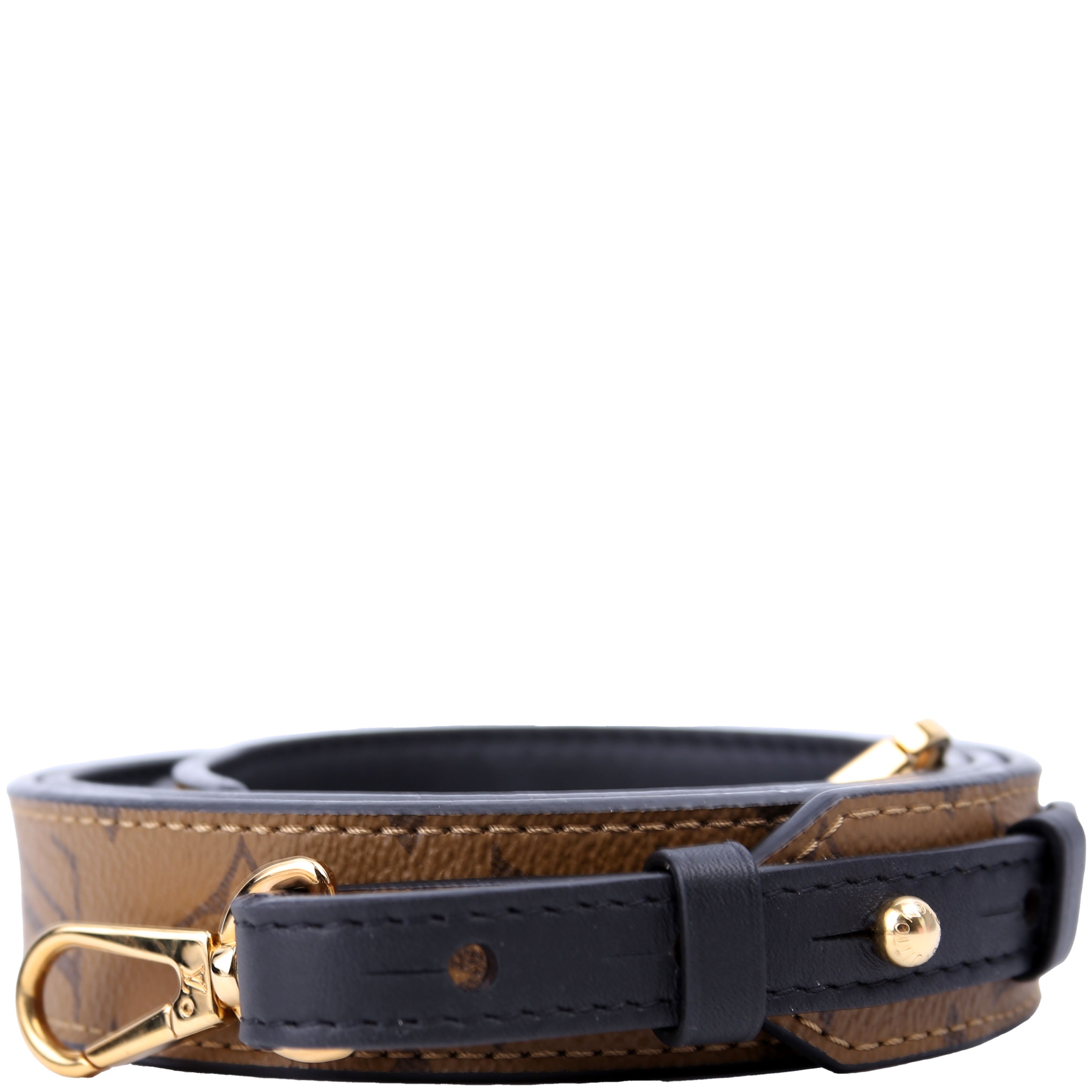 Louis Vuitton Bandouliere XL Reverse Monogram Strap Black