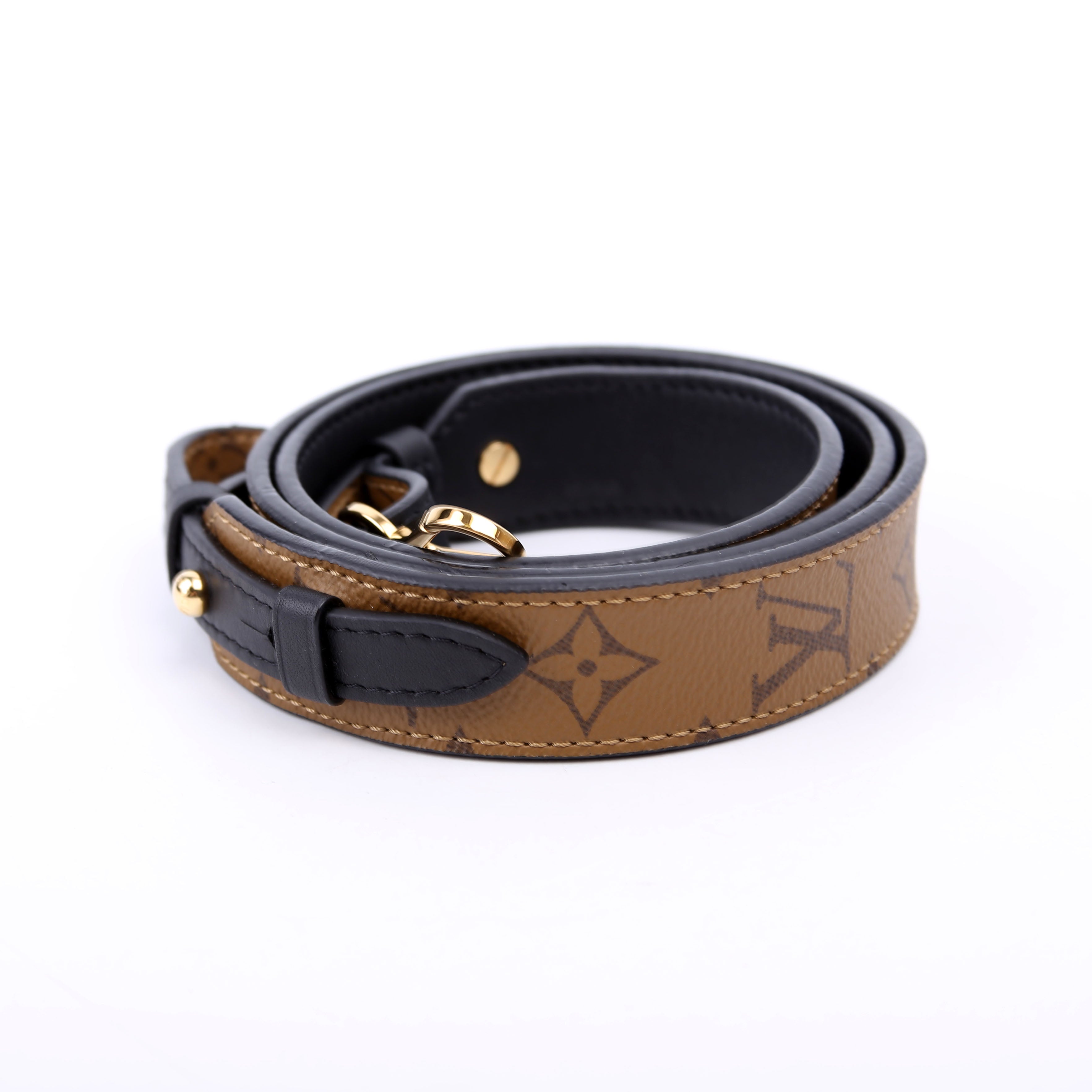 Louis Vuitton Bandouliere XL Reverse Monogram Strap Black