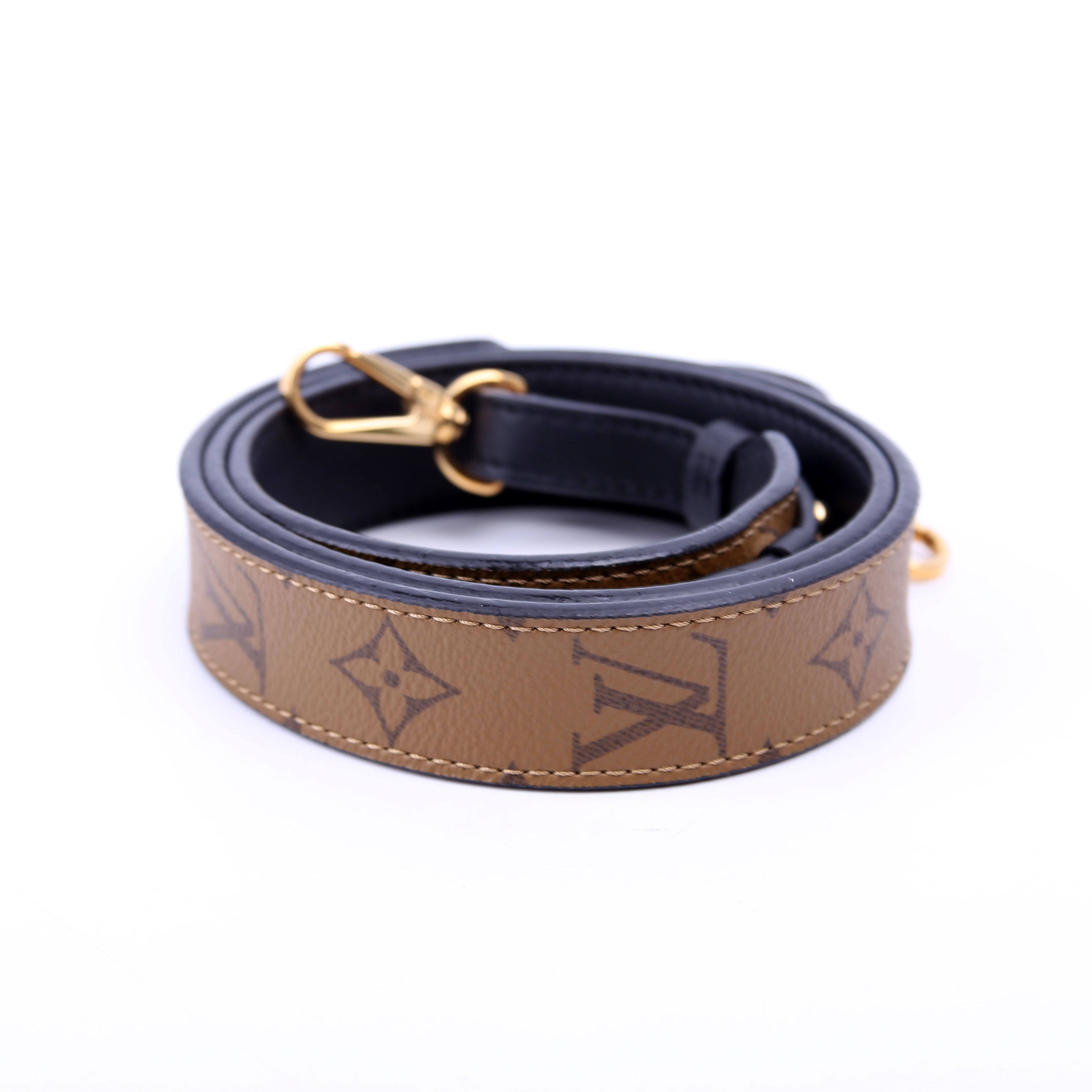 Louis Vuitton Bandouliere XL Reverse Monogram Strap Black