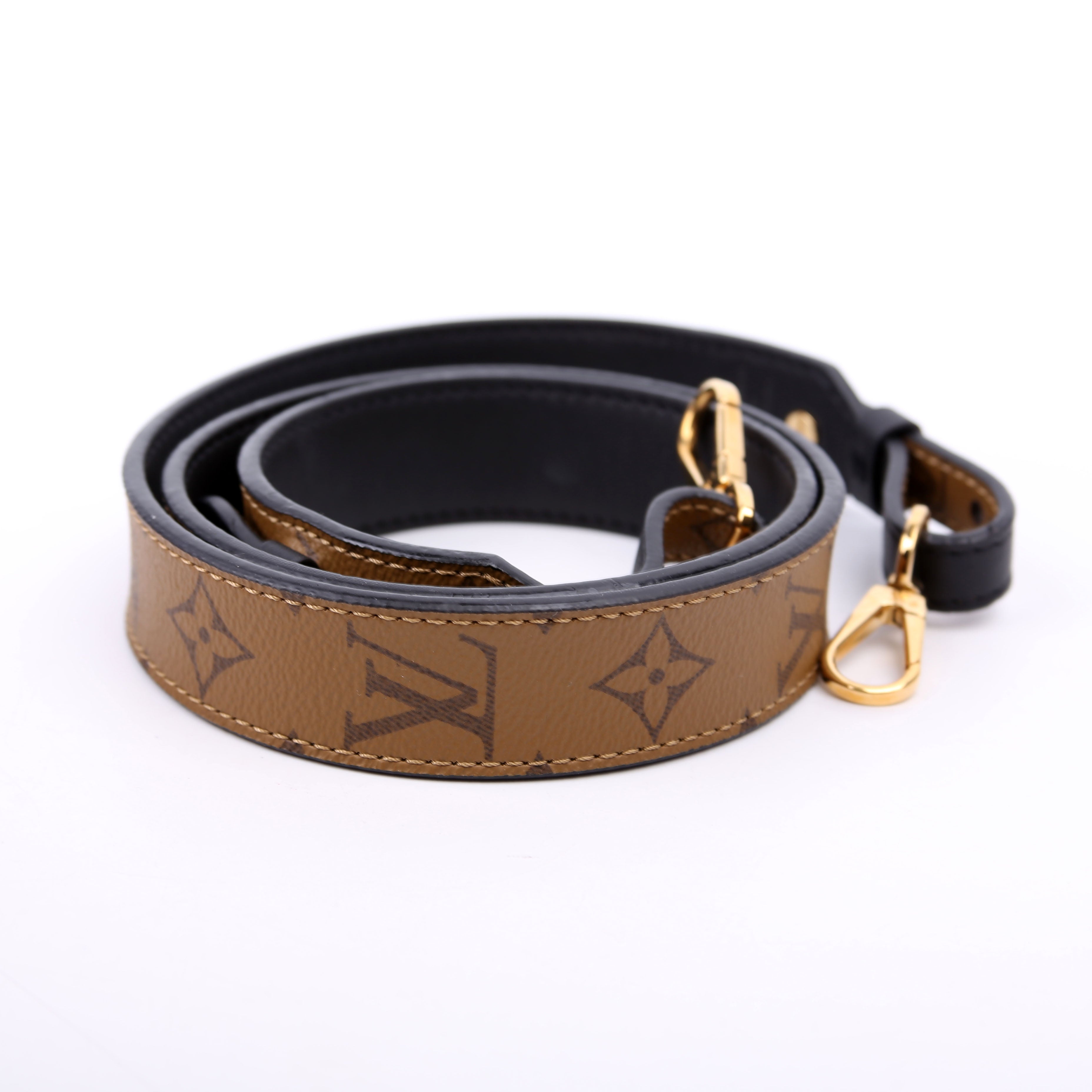 Louis Vuitton Bandouliere XL Reverse Monogram Strap Black