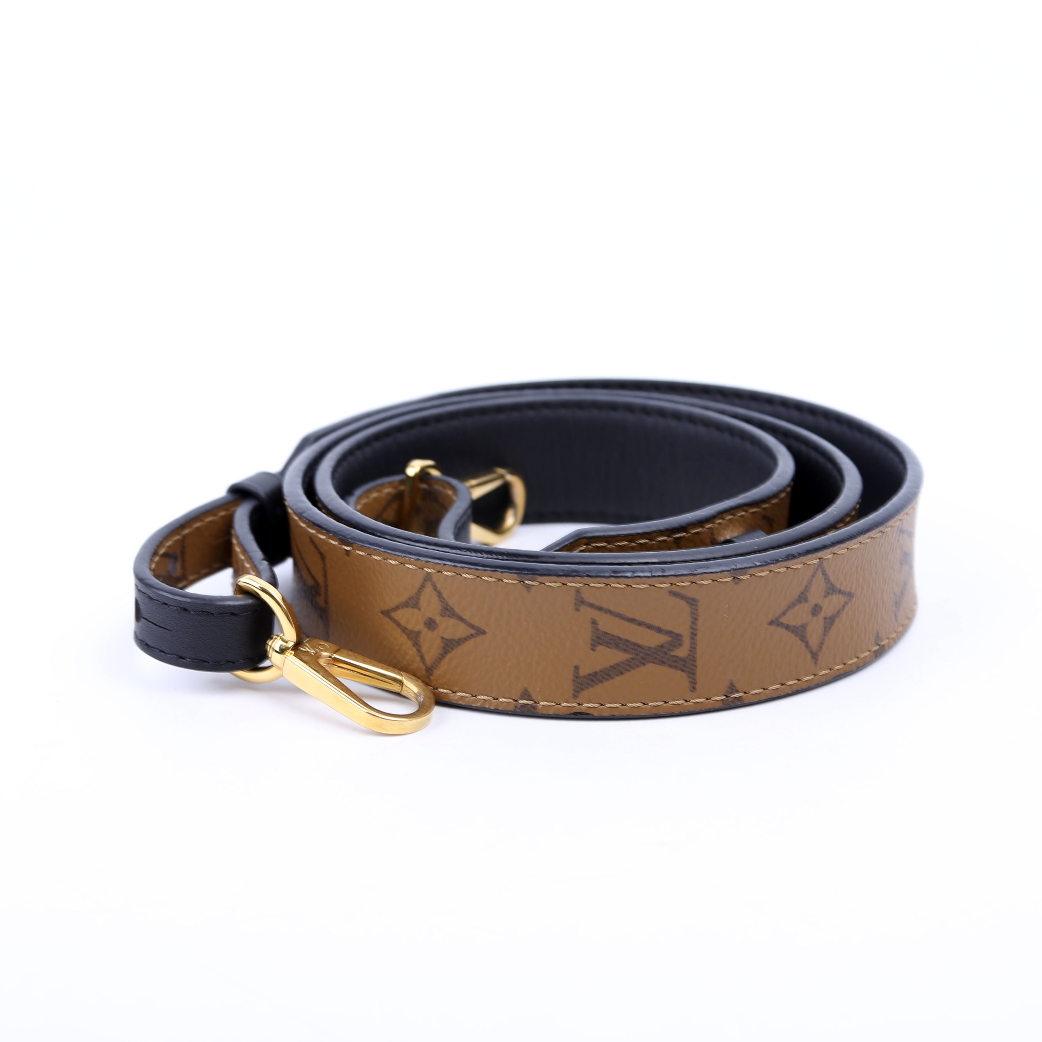 Louis Vuitton Bandouliere XL Reverse Monogram Strap Black