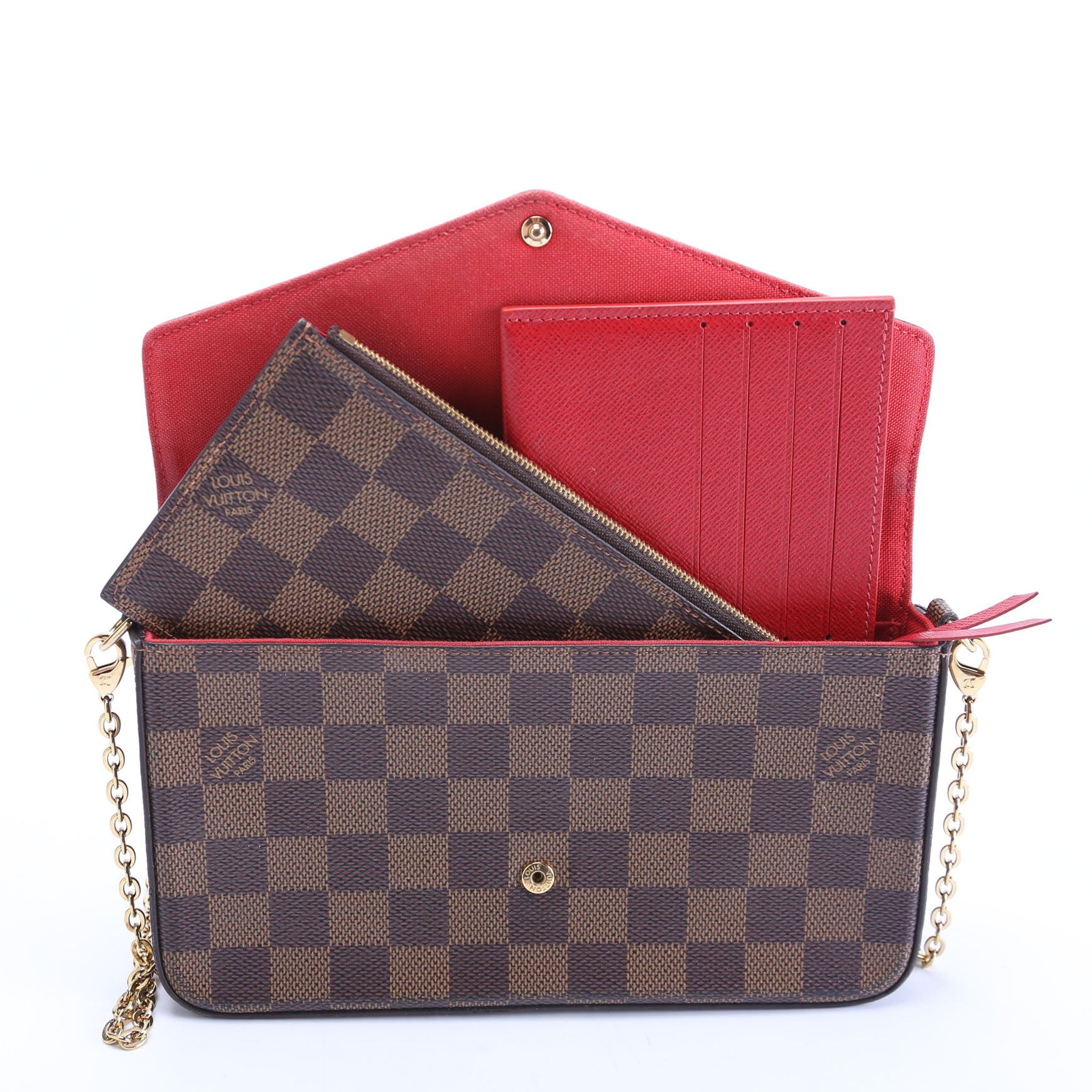 Louis Vuitton Pochette Felicie Damier Ebene