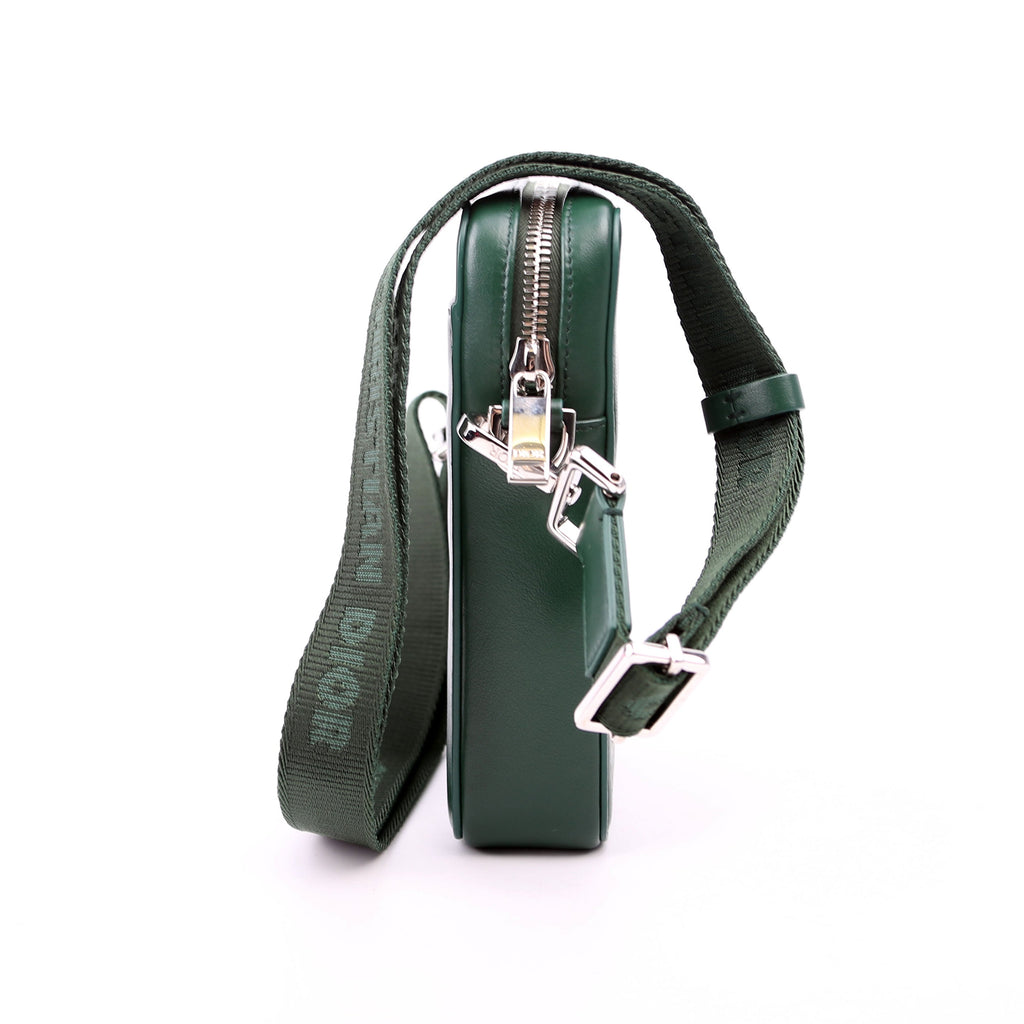 Christian Dior Galaxy World Tour Messenger Perforated Green