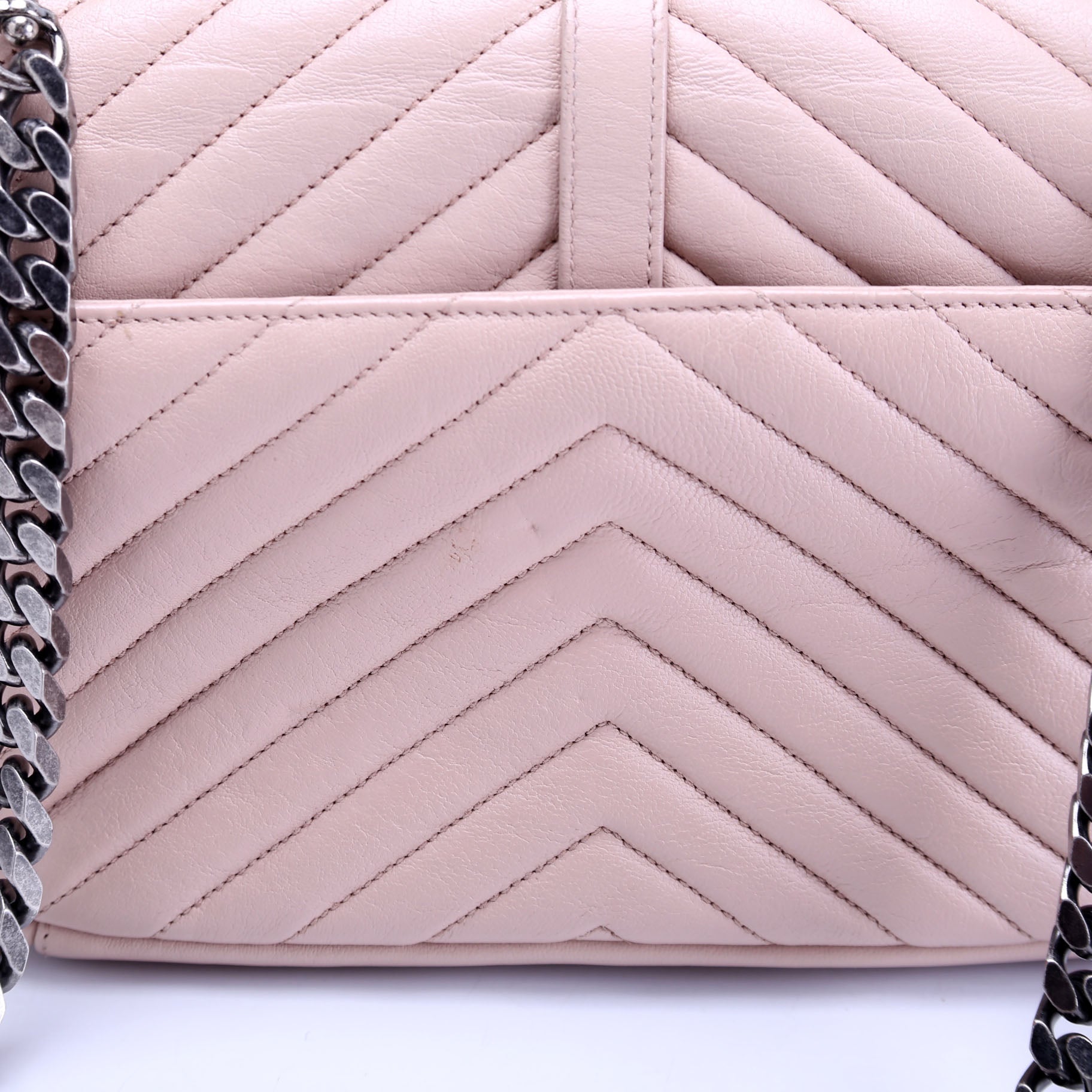 Saint Laurent College Bag Medium Taupe