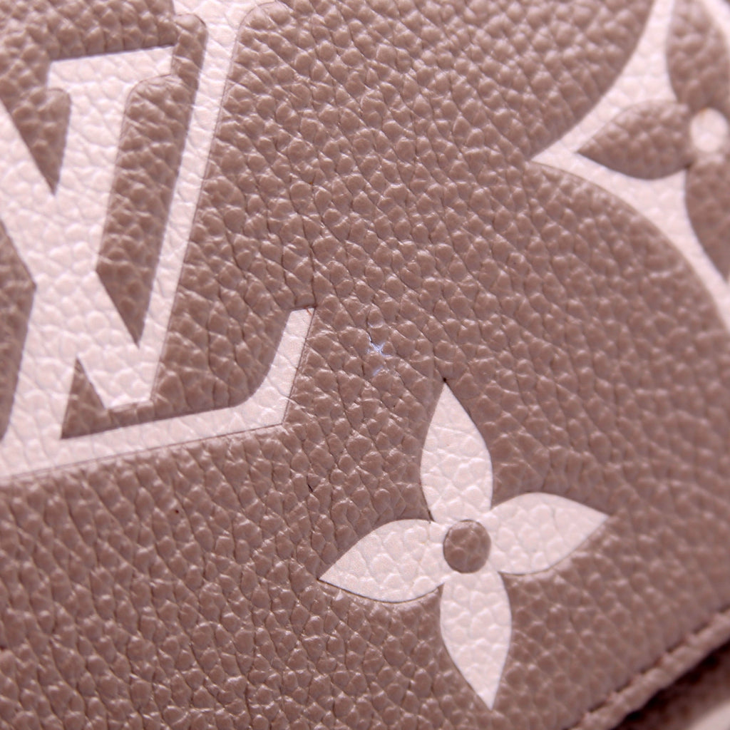 Louis Vuitton Pochette Felicie Bicolor Empreinte Turtledove