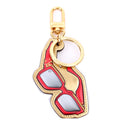 Louis Vuitton 1.1 Millionaire Sunglasses Key Holder Bag Charm Red/Gold