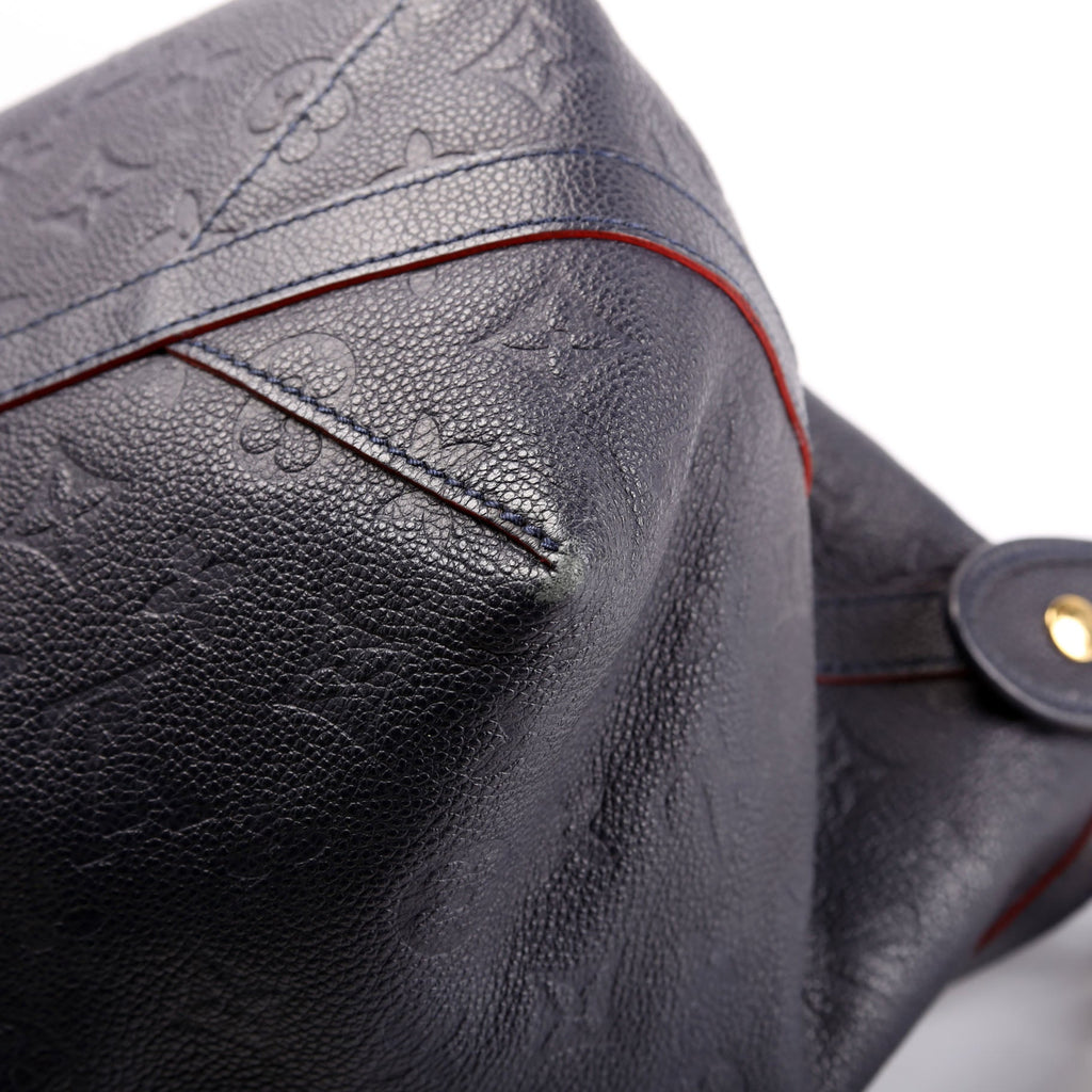 Louis Vuitton Boetie MM Empreinte Navy/Red