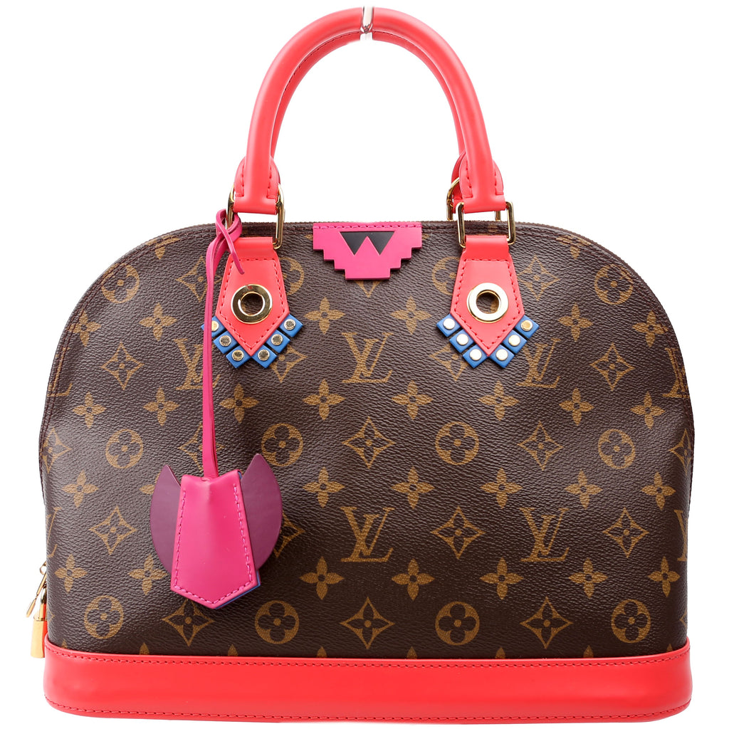 Louis Vuitton Alma PM Totem Monogram Pink