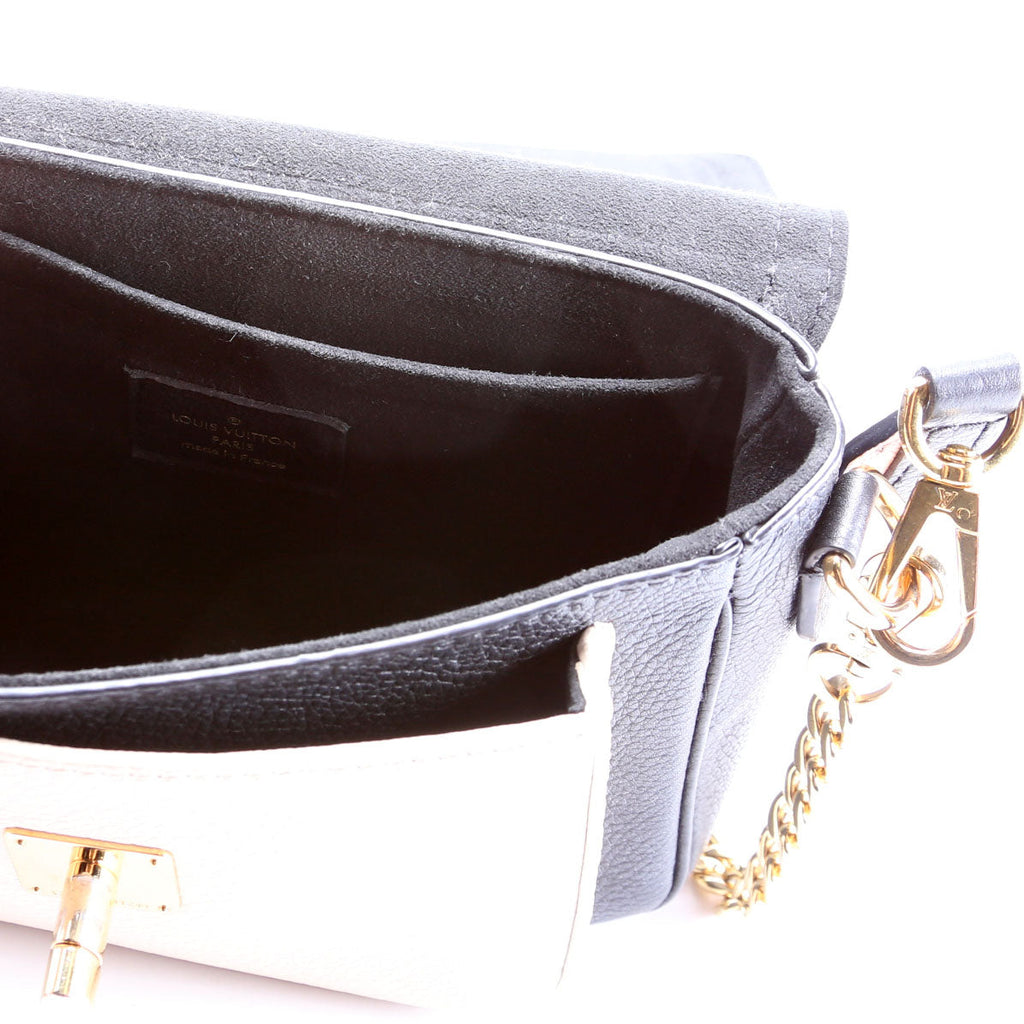 Louis Vuitton Lockme Tender Supple Calfskin Black/Cream