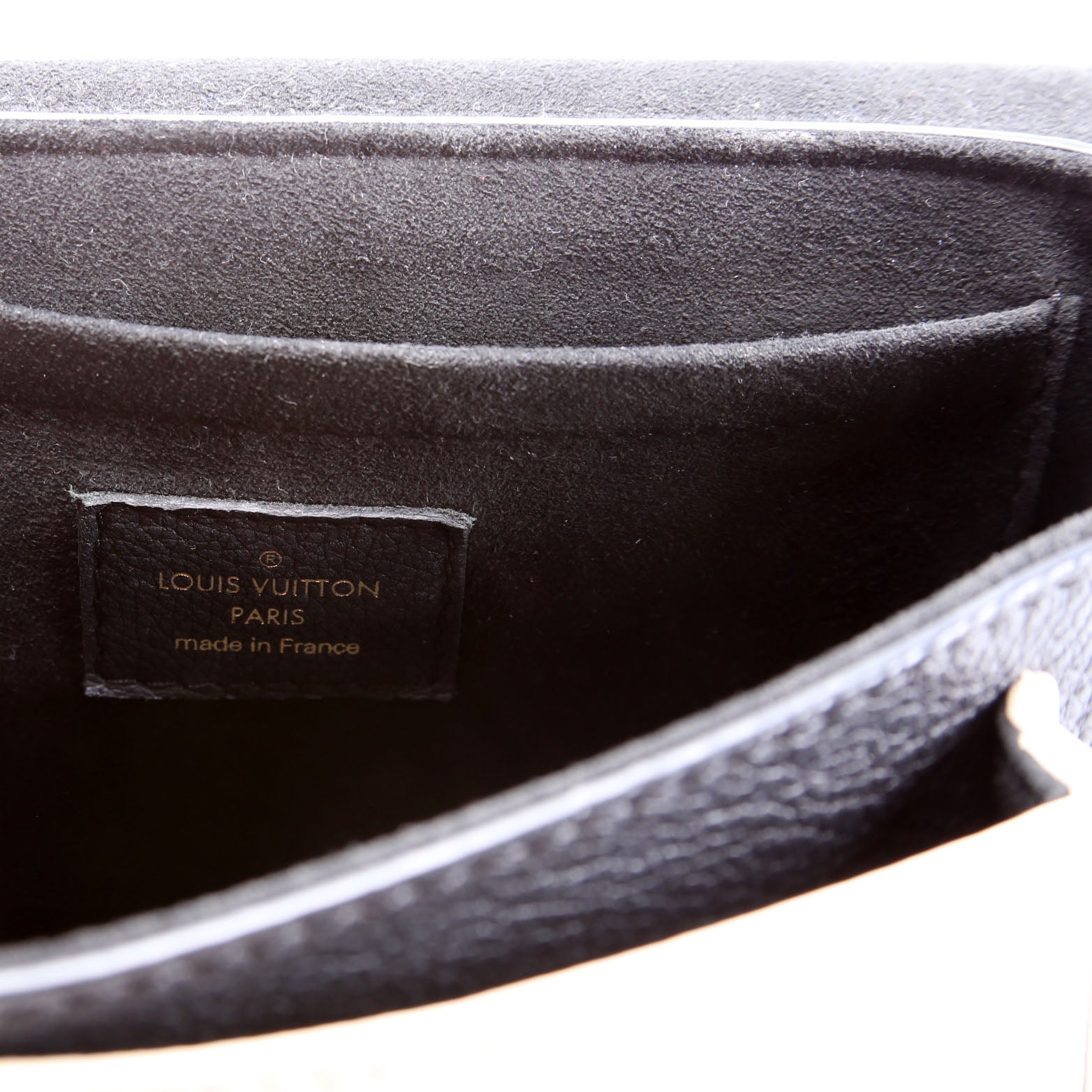 Louis Vuitton Lockme Tender Supple Calfskin Black/Cream