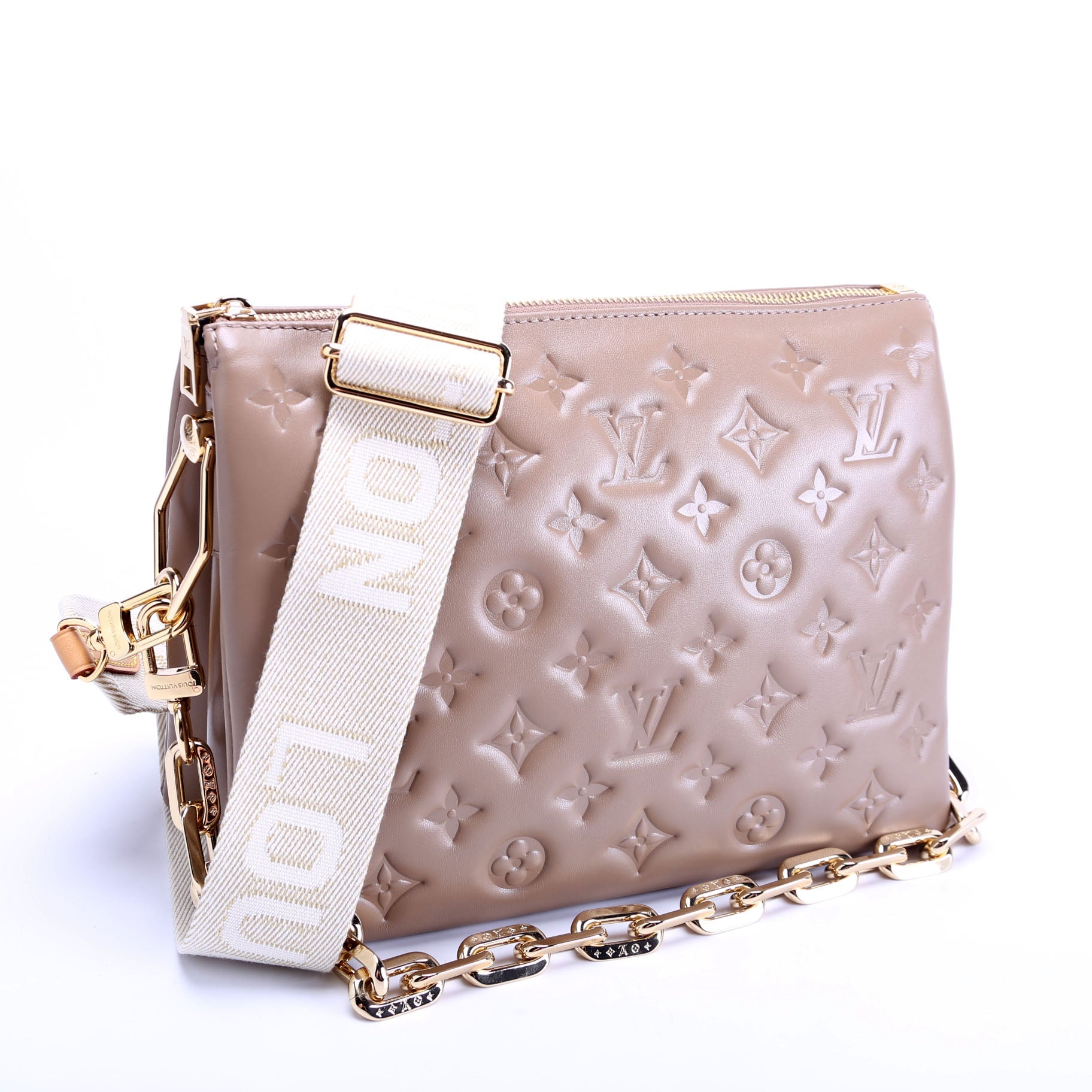 Louis Vuitton Coussin PM NV Lambskin Tan