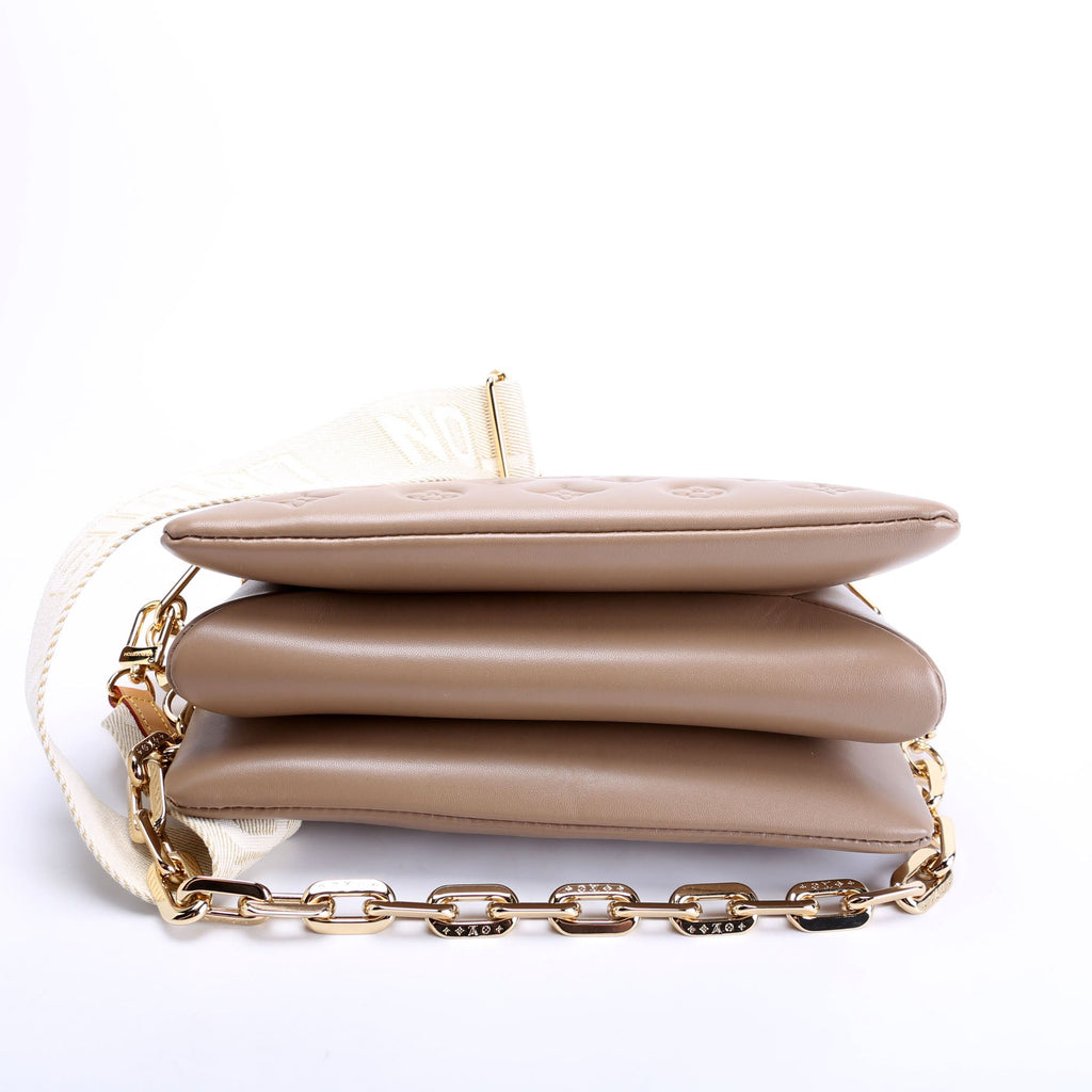 Louis Vuitton Coussin PM NV Lambskin Tan