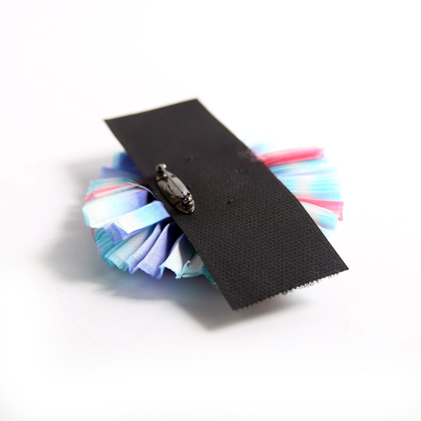 Chanel Camellia Chiffon/Velcro Brooch Multicolor