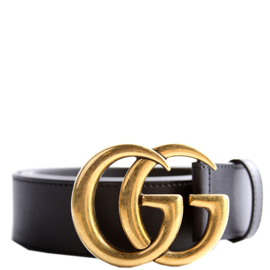 Gucci 400593 GG Marmont Belt Size 110/44 Black