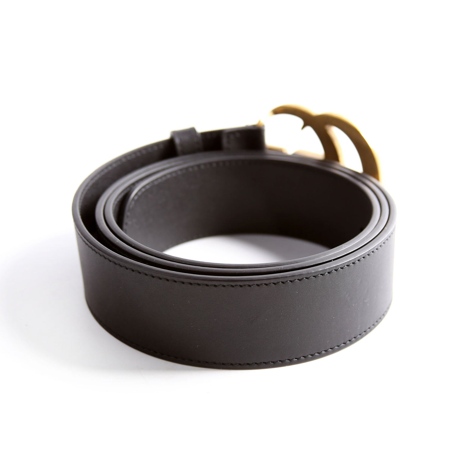 Gucci 400593 GG Marmont Belt Size 110/44 Black